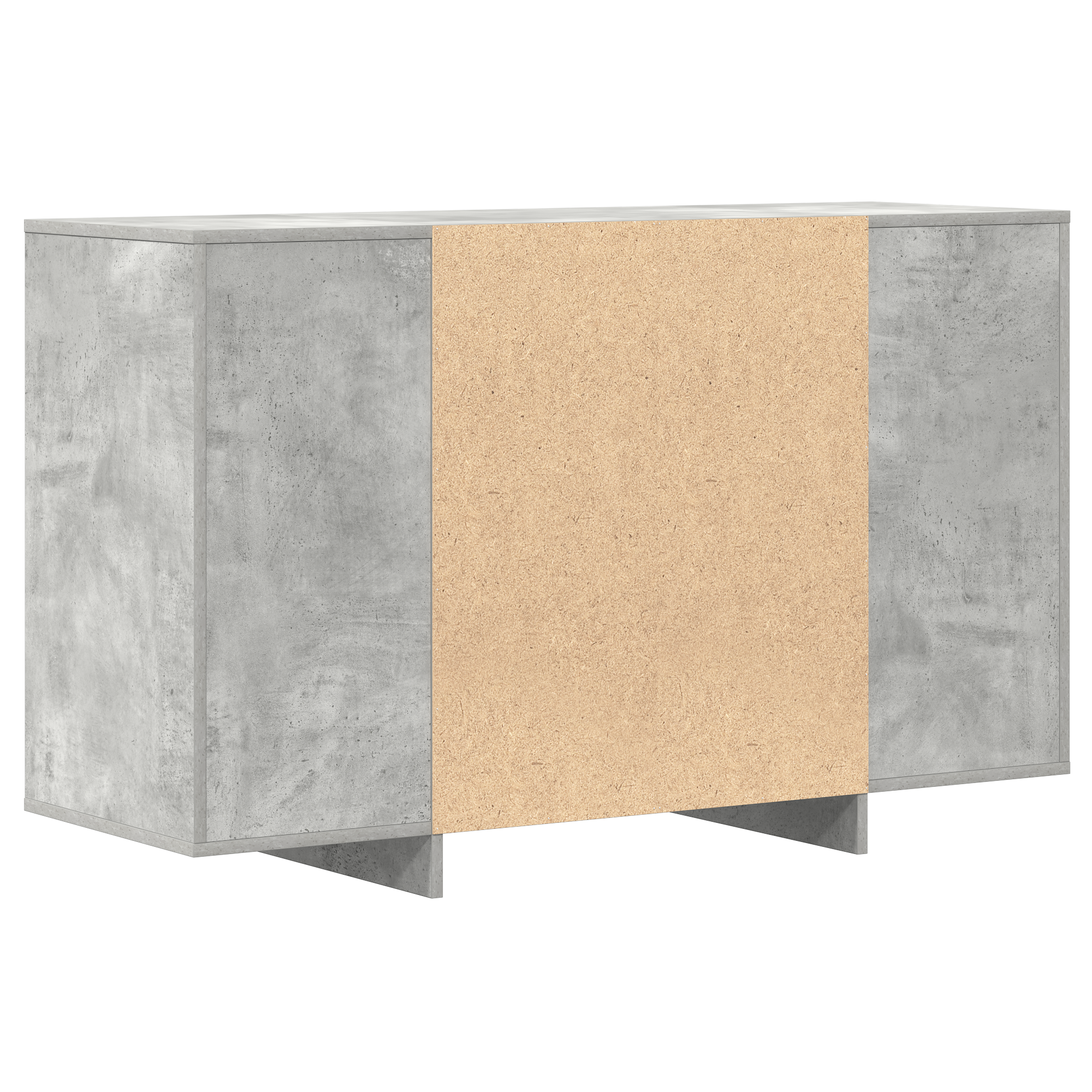 Sideboard Concrete Grey 120x41x75 cm Engineered Wood - Image 8