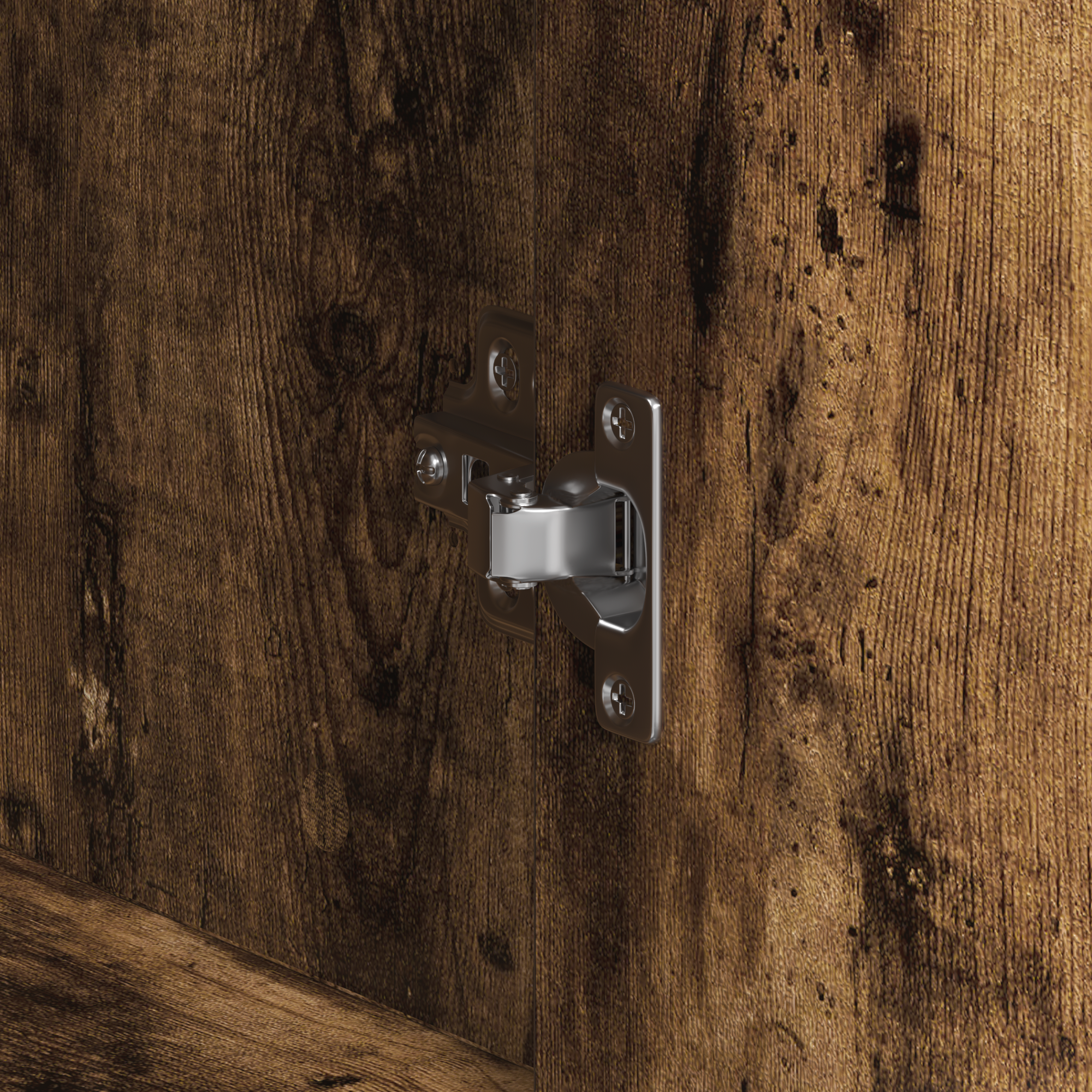 Sideboard Smoked Oak 120x41x75 cm Engineered Wood - Image 10