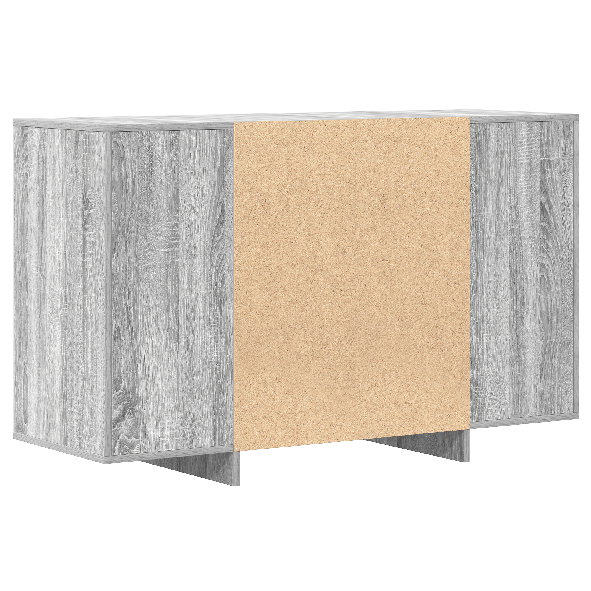 Sideboard Grey Sonoma 120x41x75 cm Engineered Wood - Image 8