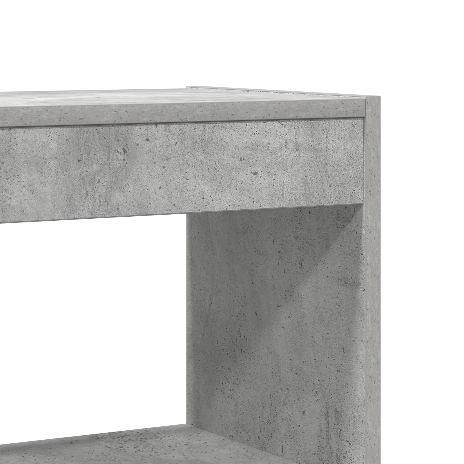 Concrete Grey Bookshelf Concrete grey Engineered wood - Image 8