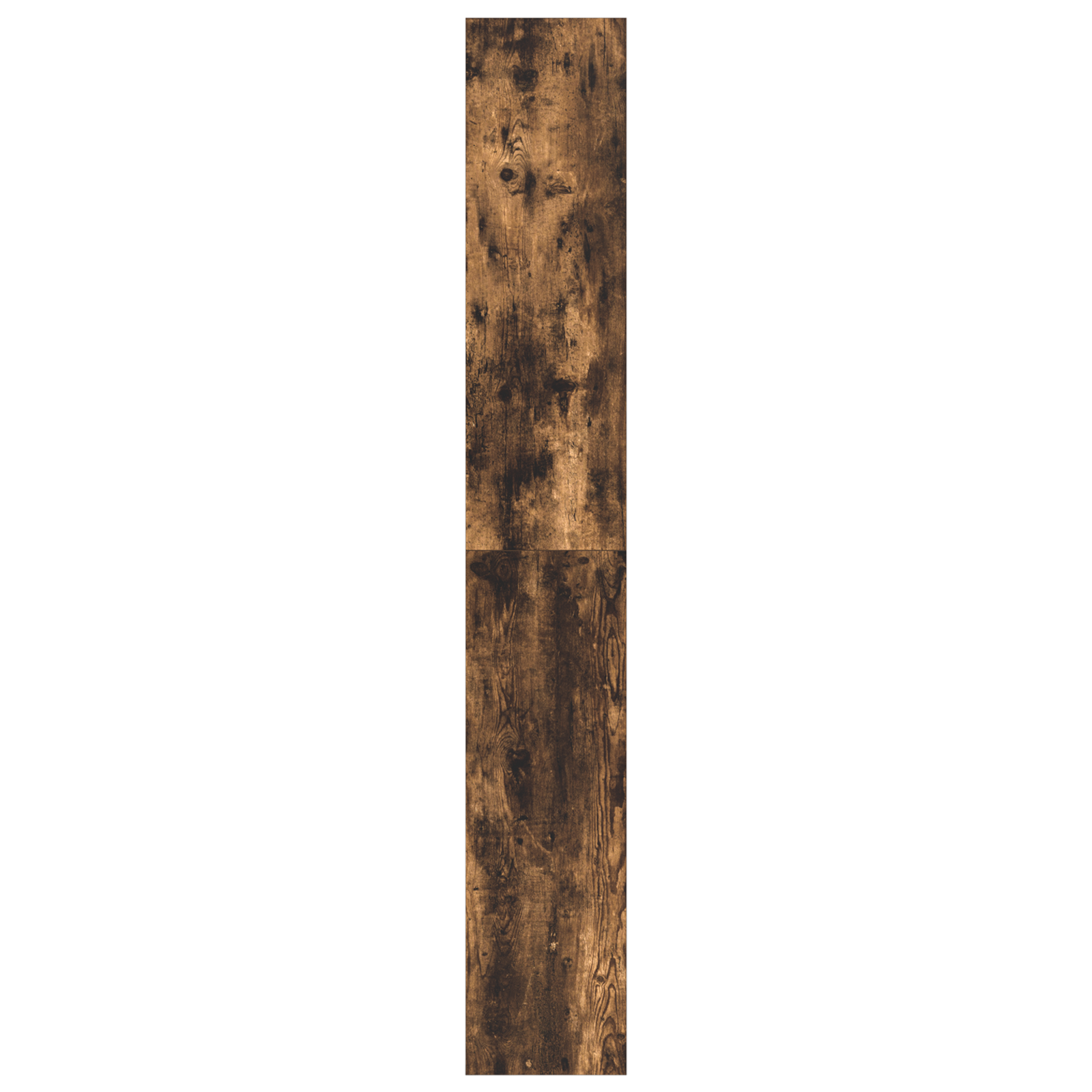 Smoked Oak Bookshelf Smoked Oak Wood 80 x 30 x 198 cm Shelving - Image 6