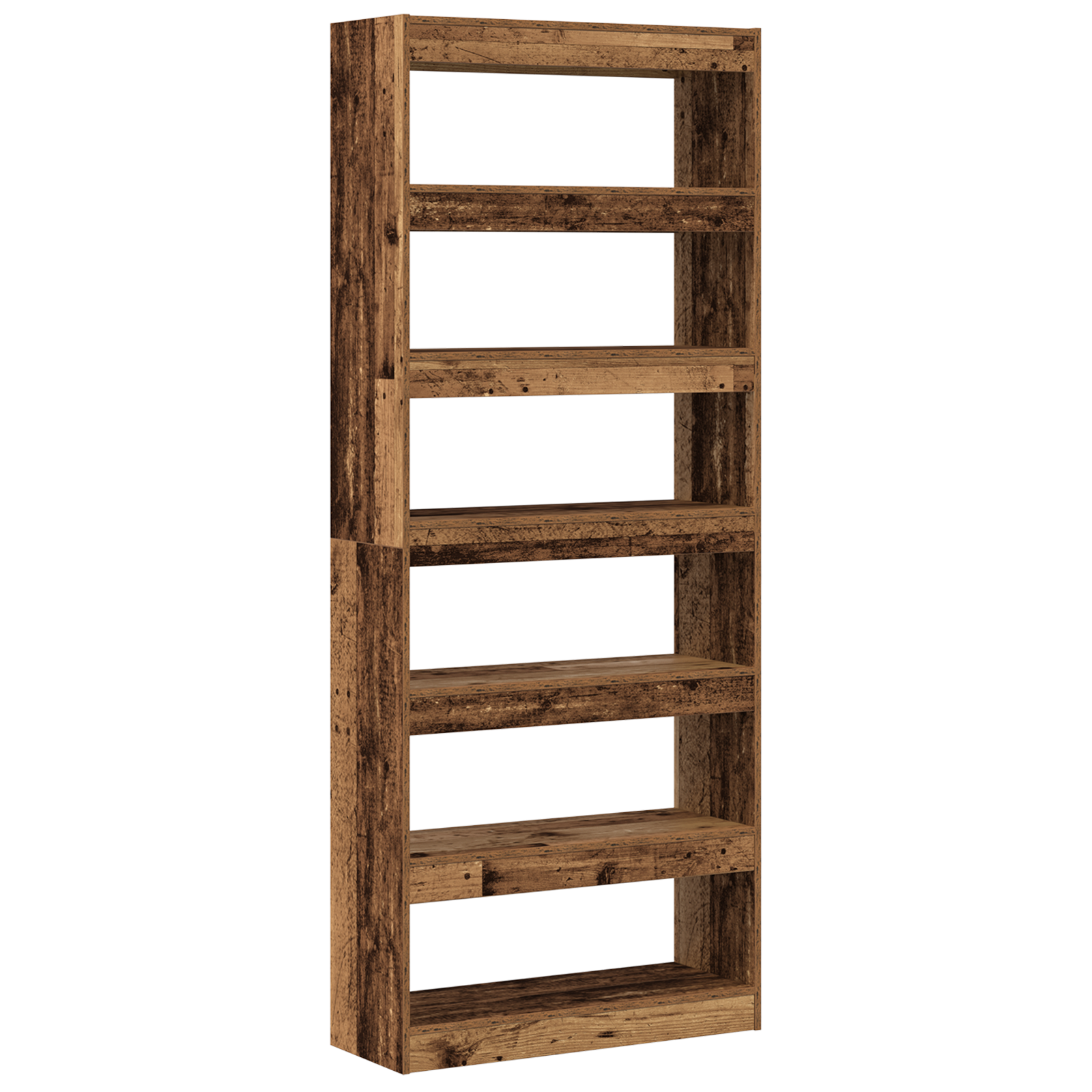 Old Wood Bookshelf Old Wood Engineered wood 80 x 30 x 198 cm - Image 2