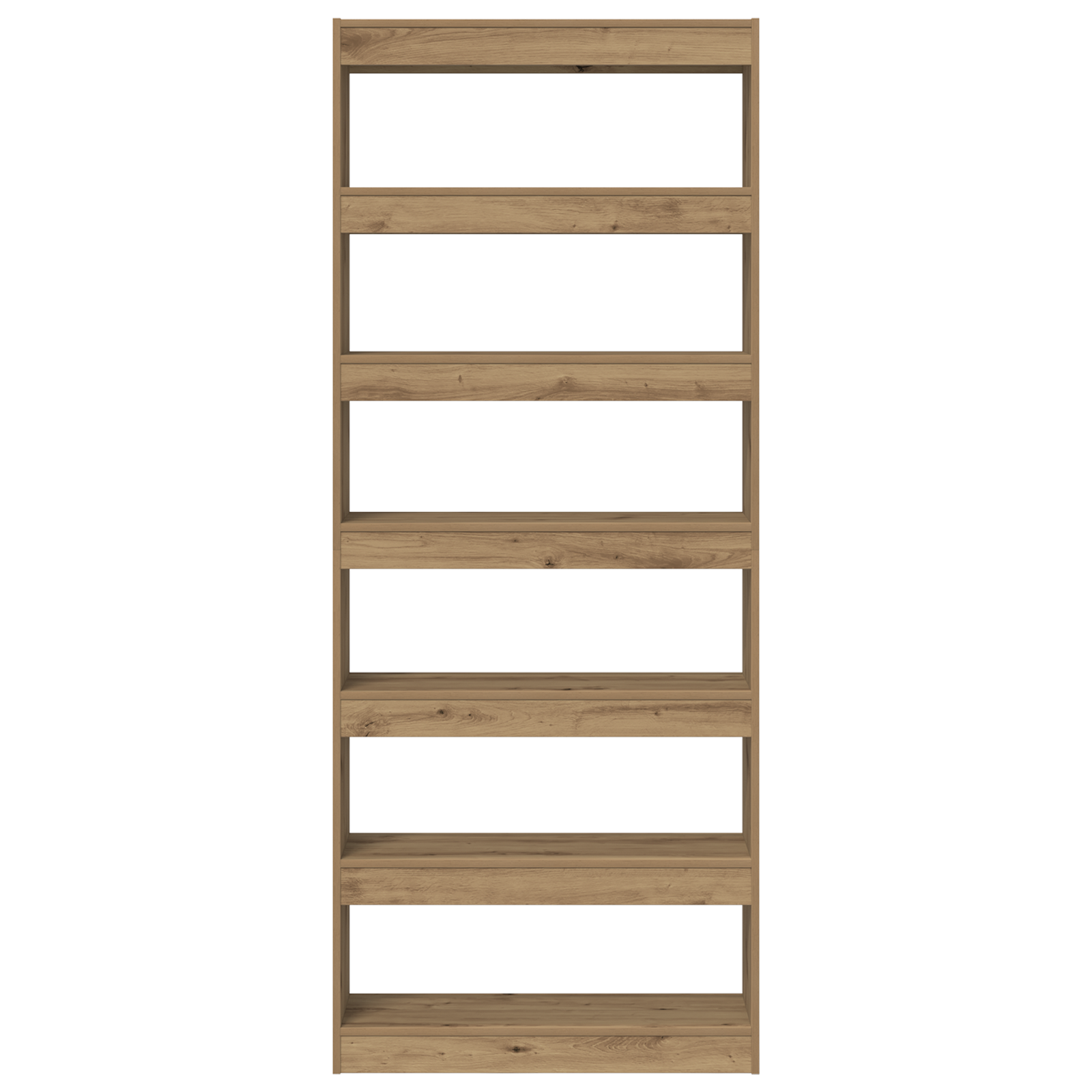 Artisan Oak Bookshelf Artisan oak Engineered wood 80 x 30 x 198 cm - Image 5