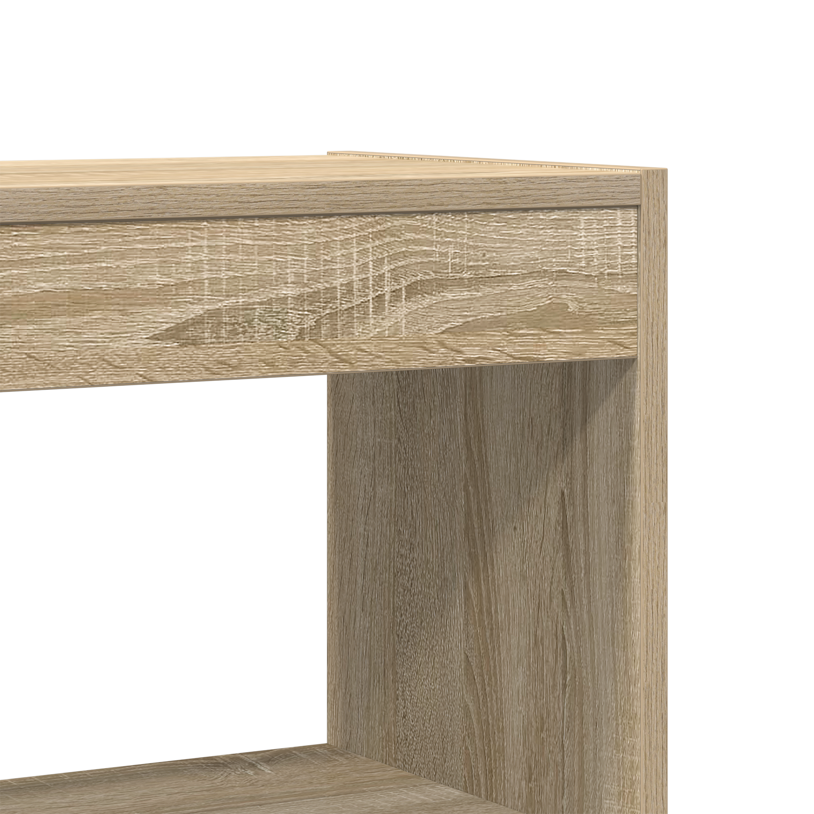 Bookcase Sonoma Oak Engineered Wood 100 x 30 x 198 cm Shelving - Image 8