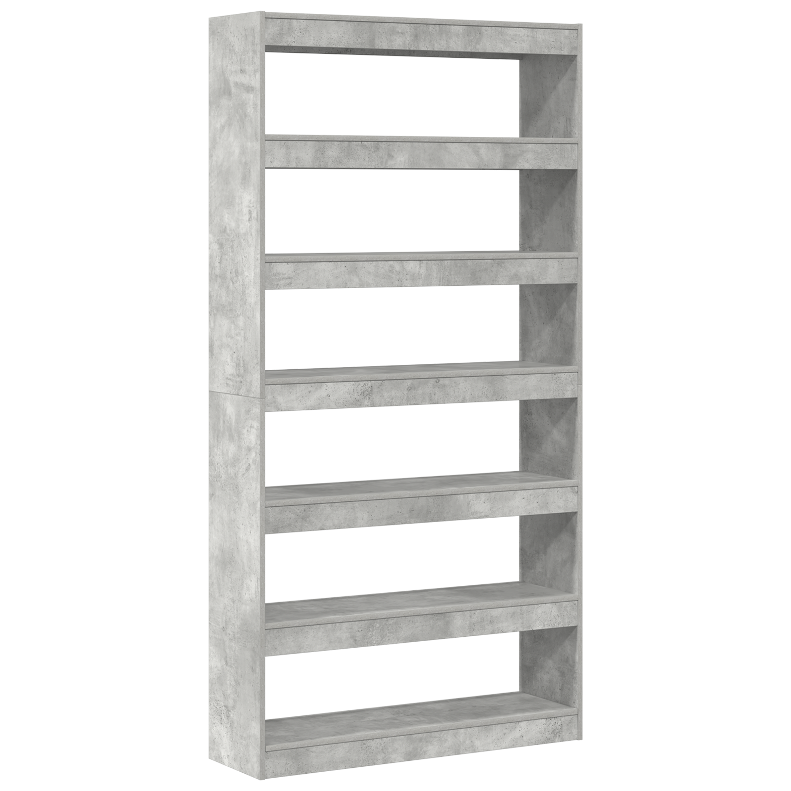 Bookcase Grey Engineered wood 100 x 30 x 198 cm Bookshelf - Image 2