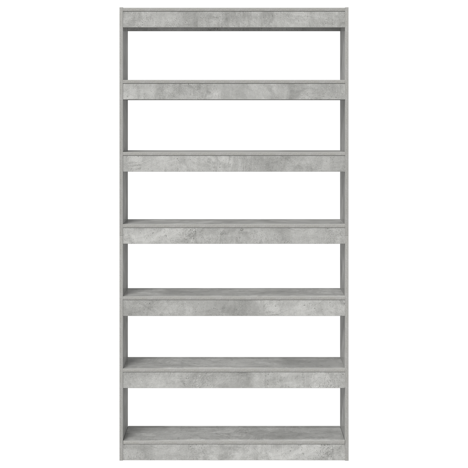 Bookcase Grey Engineered wood 100 x 30 x 198 cm Bookshelf - Image 5