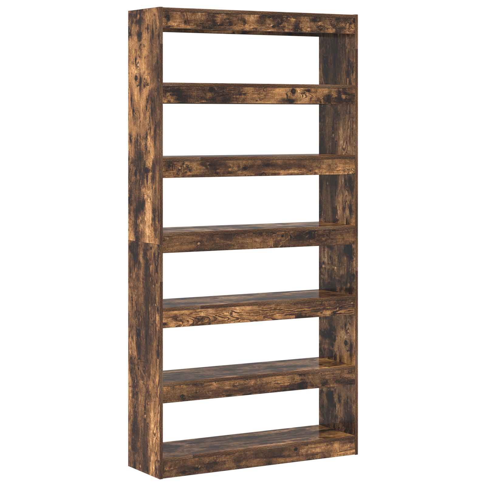 Brown Bookshelf Brown Engineered wood 100 x 30 x 198 cm - Image 2