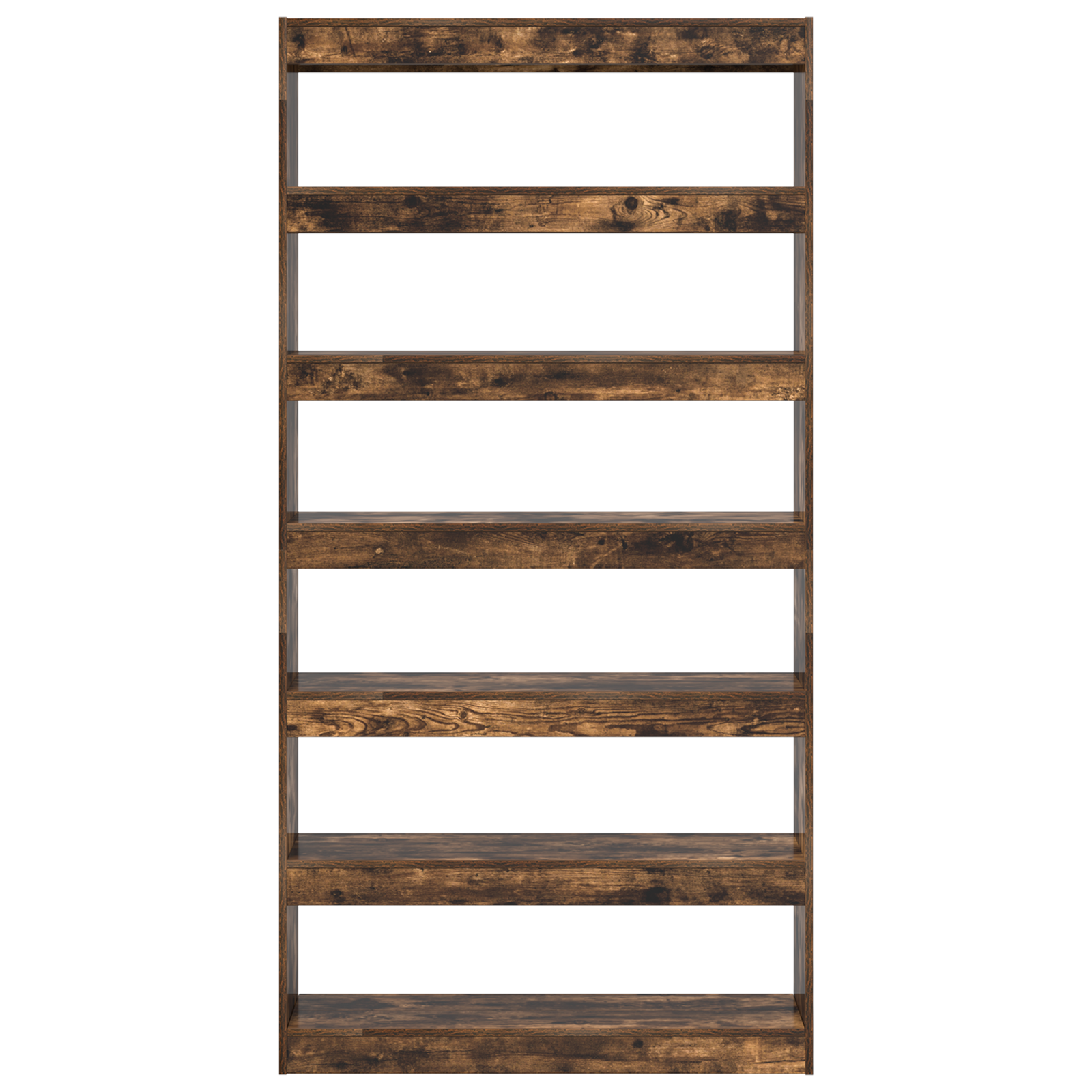 Brown Bookshelf Brown Engineered wood 100 x 30 x 198 cm - Image 5