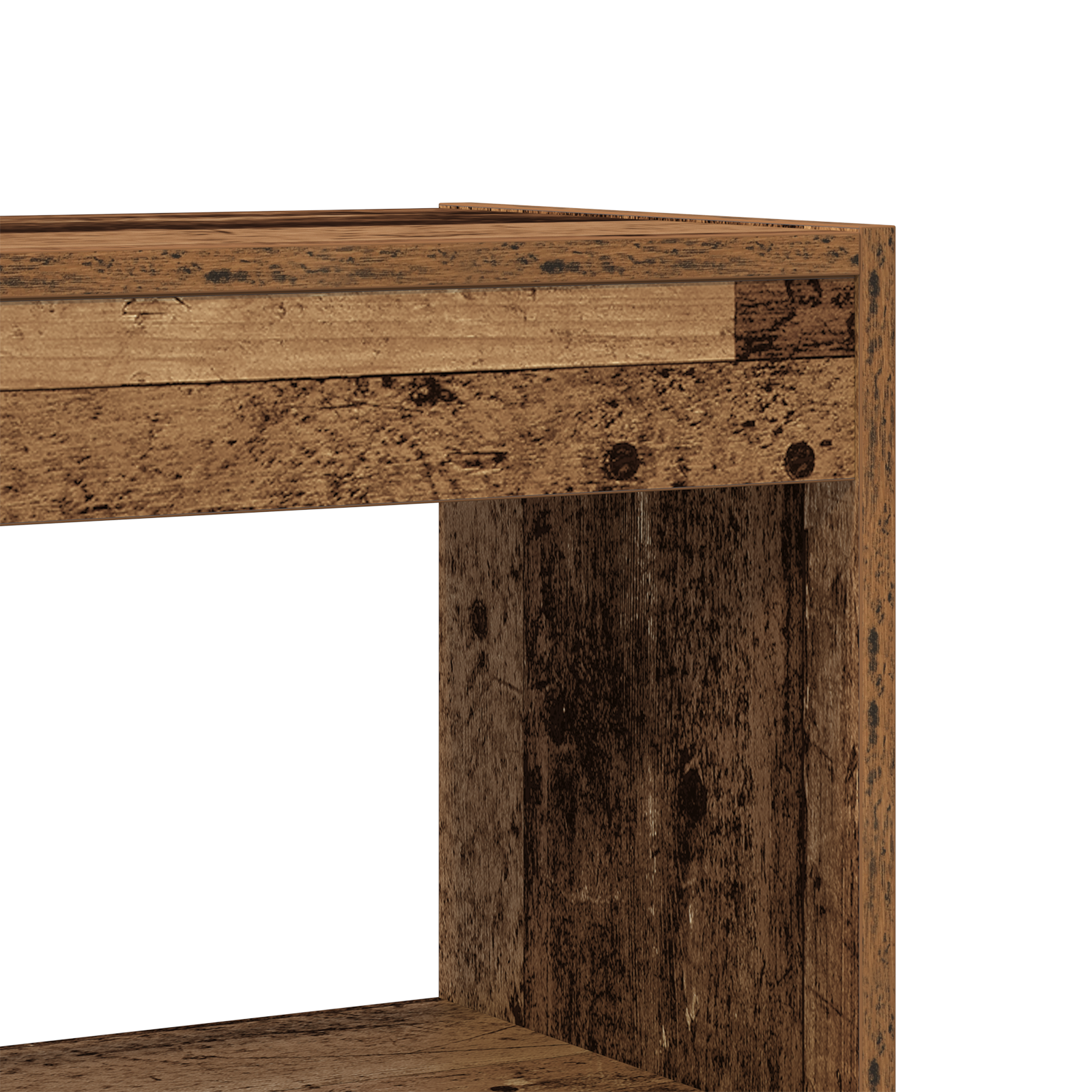 Bookcase Old wood Engineered wood 100 x 30 x 198 cm - Image 8