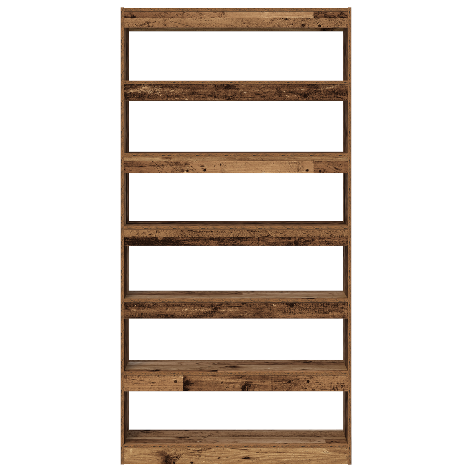 Bookcase Old wood Engineered wood 100 x 30 x 198 cm - Image 5