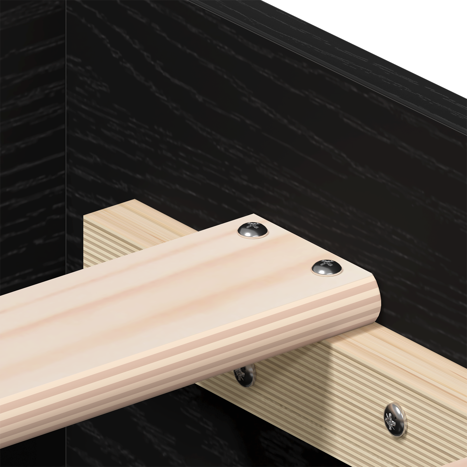 Bed Frame with Drawers Black Oak 120x190 cm Engineered Wood - Image 9