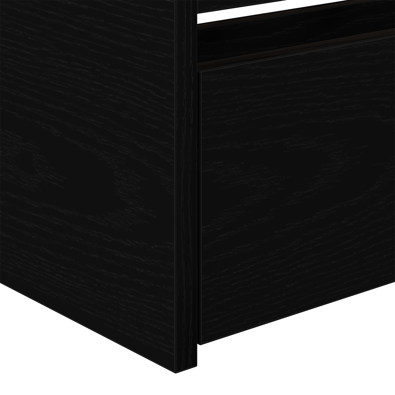 Black Oak Daybed with Drawers Black oak Engineered wood - Image 9