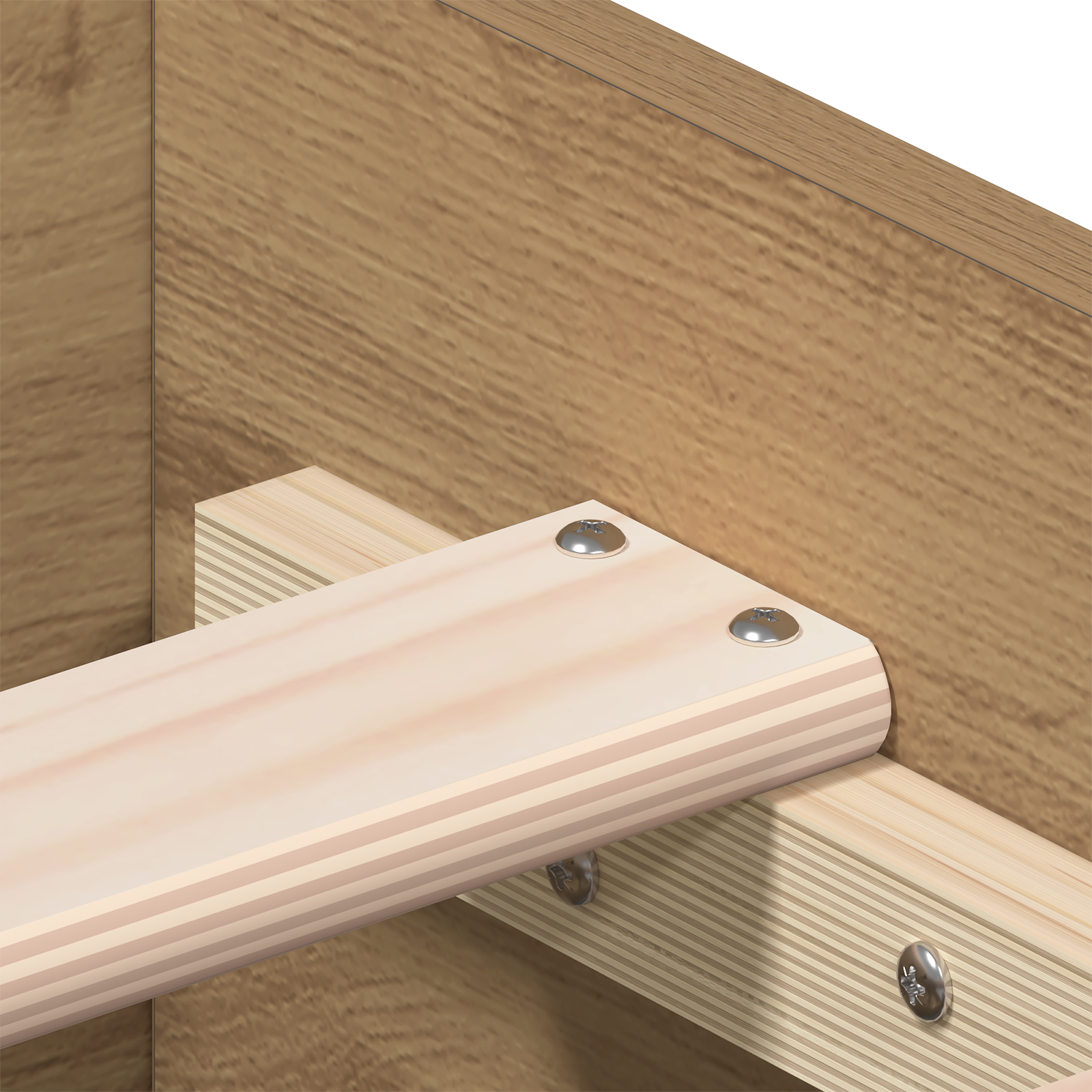 Bed Frame Artisan Oak 90x190 cm Engineered Wood - Image 9