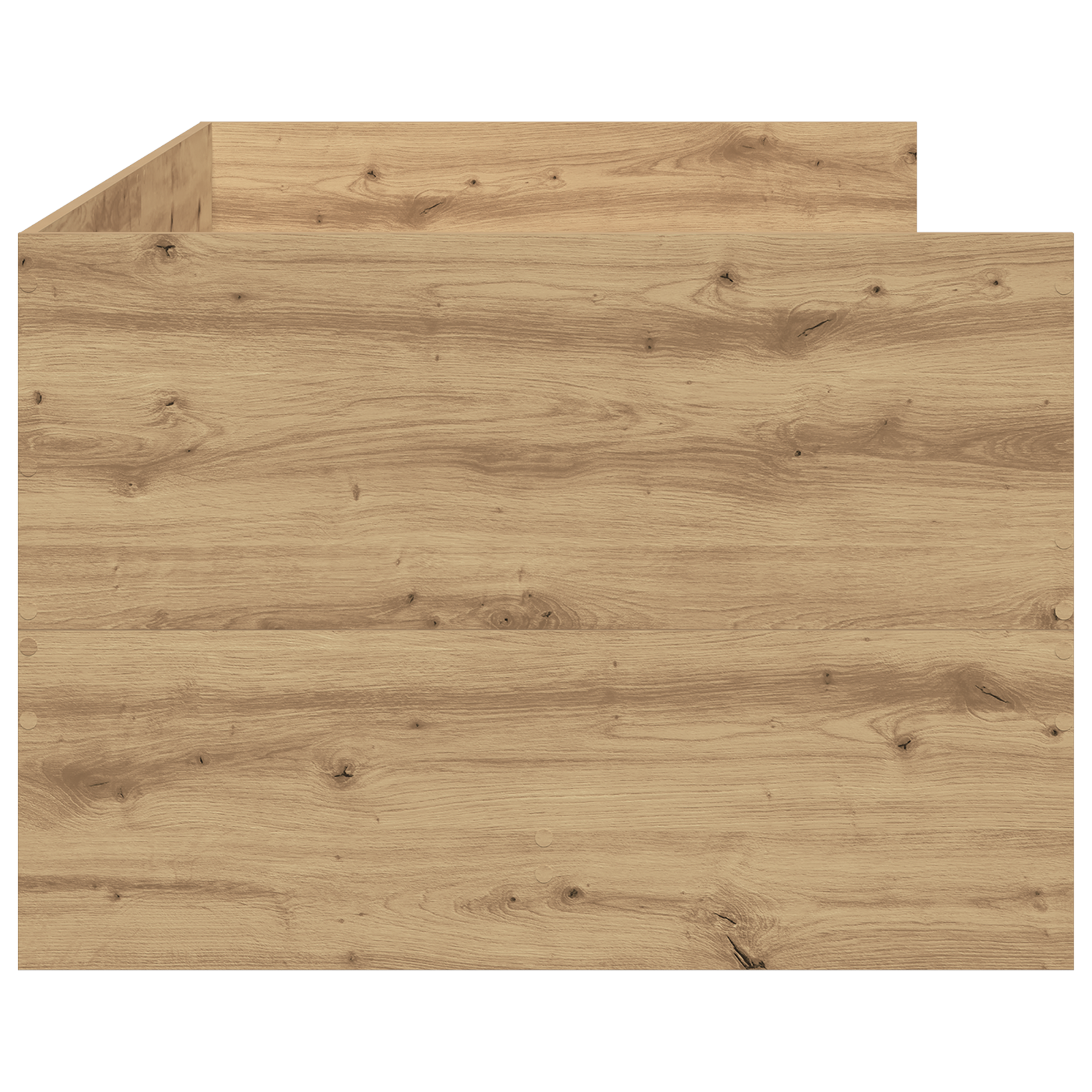 Daybed Artisan oak Engineered wood 90 x 190 cm Durable Daybed - Image 7