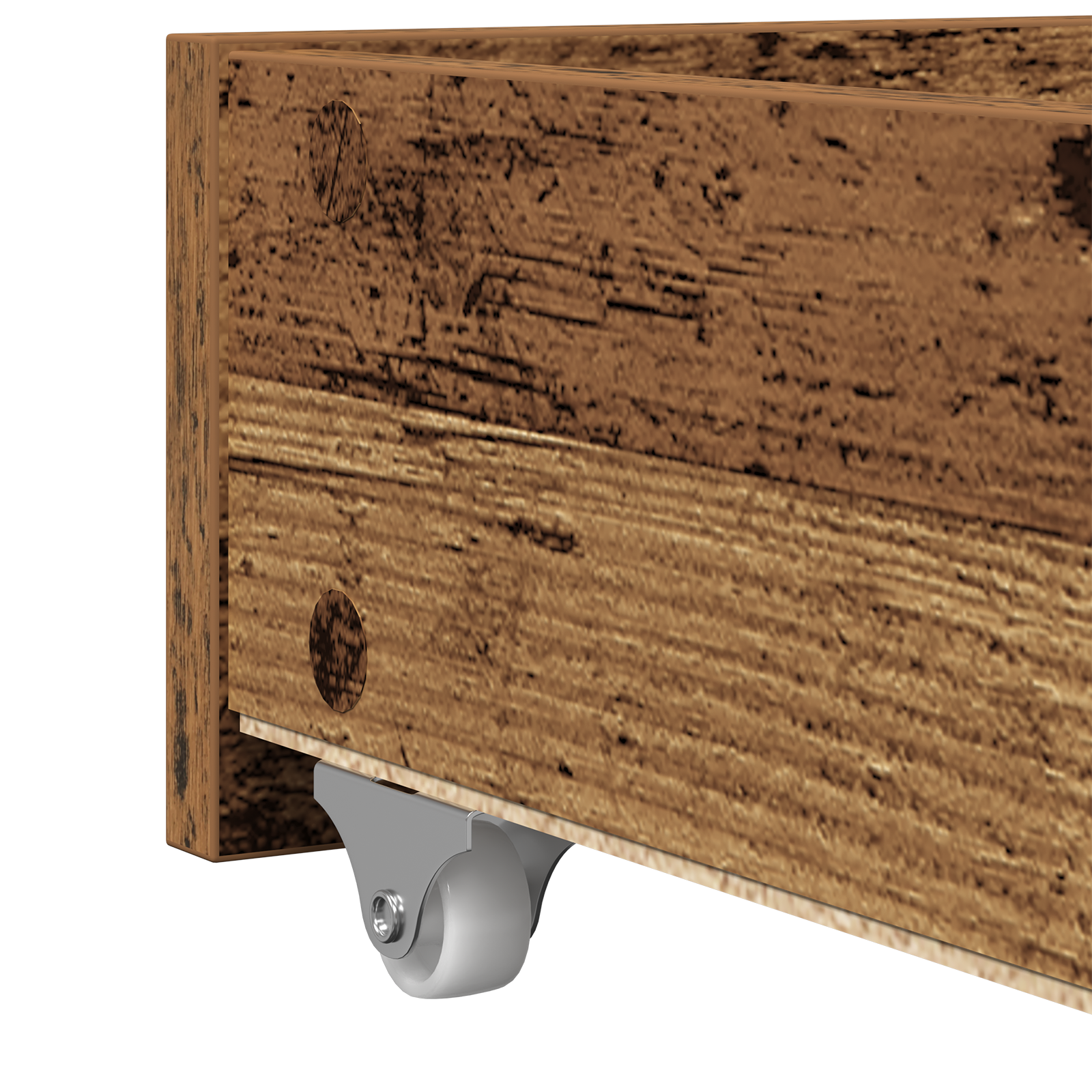 Daybed with Drawers Old wood Engineered wood 90 x 190 cm Sturdy - Image 10