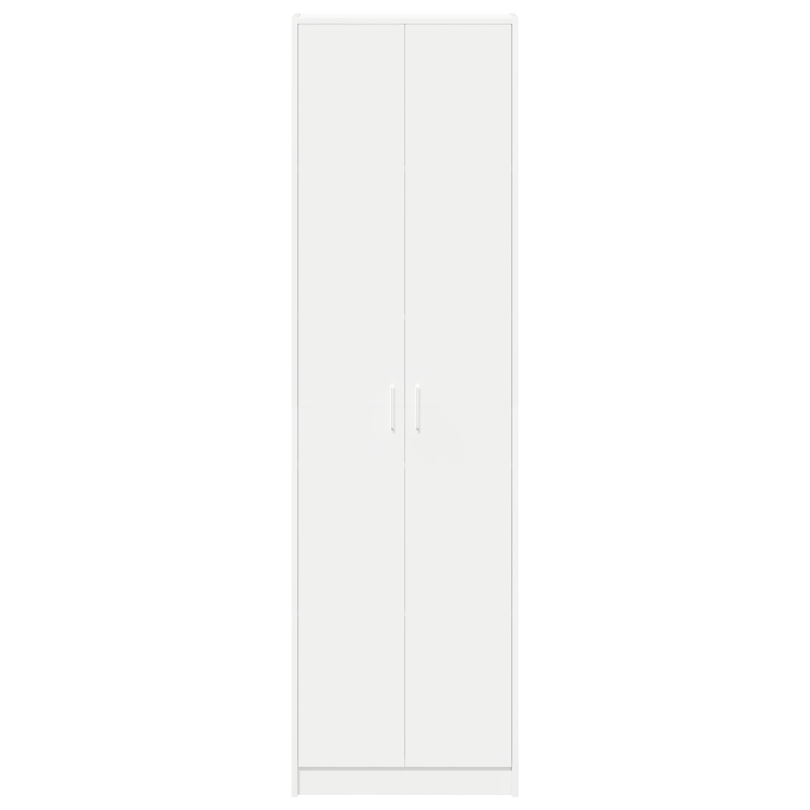 Spinta Balta 55x25x189 cm Medienos drožlių - Image 6