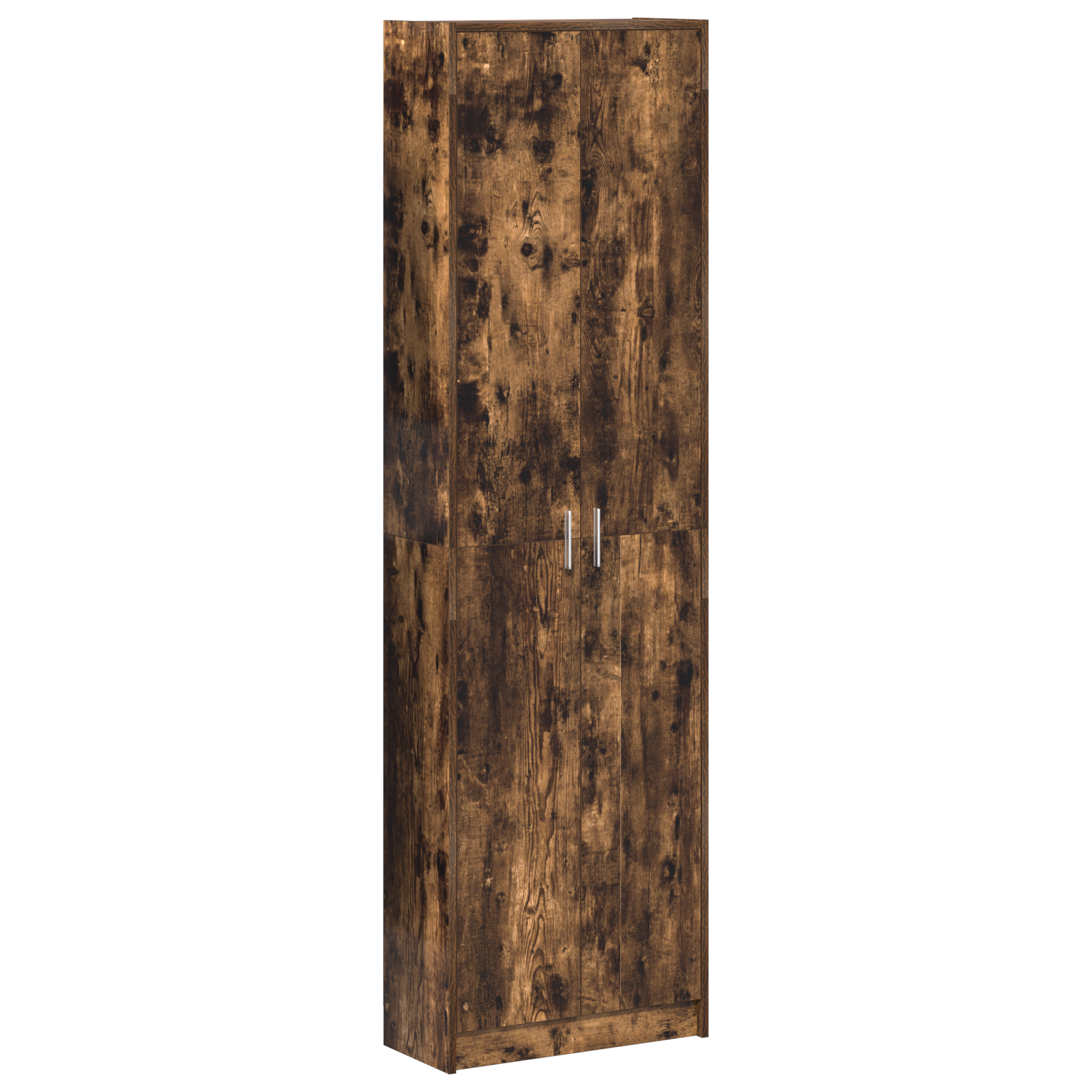 Wardrobe Smoked Oak 55x25x189 cm Engineered Wood - Image 2