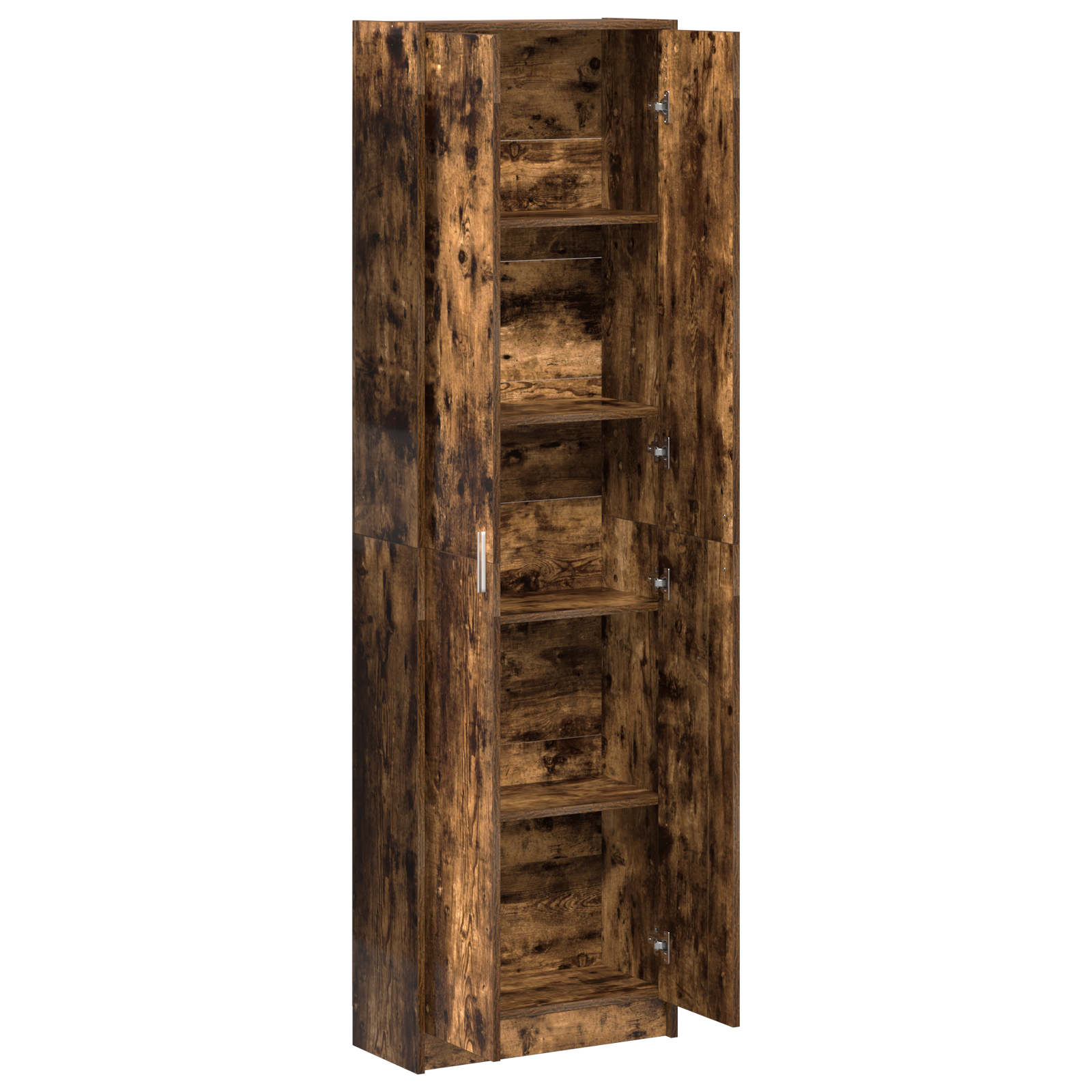 Wardrobe Smoked Oak 55x25x189 cm Engineered Wood - Image 5