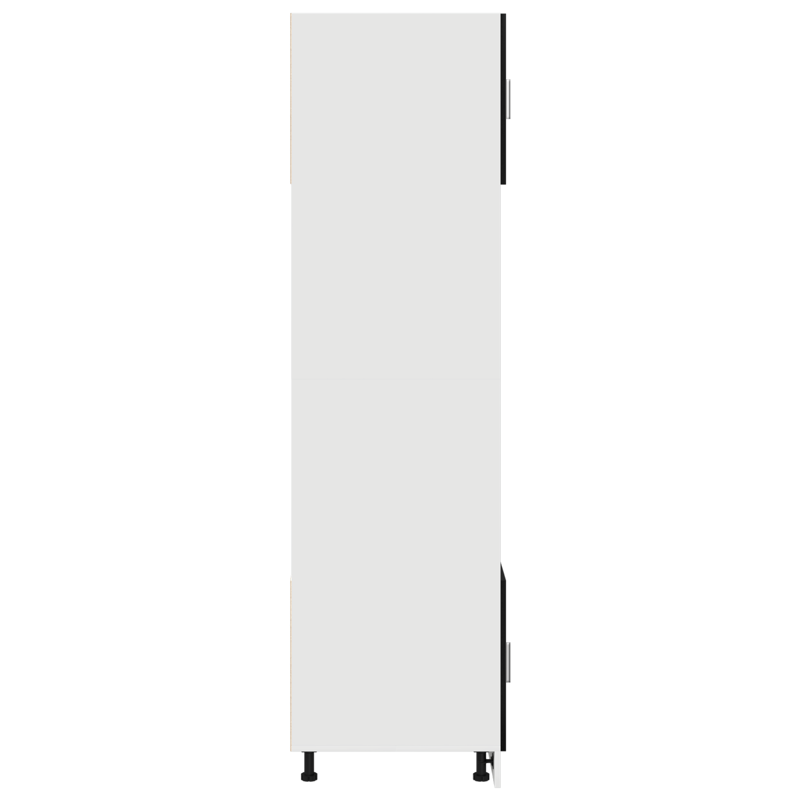 Kitchen Cabinet Black oak Engineered wood 60 x 57 x 207 cm - Image 7