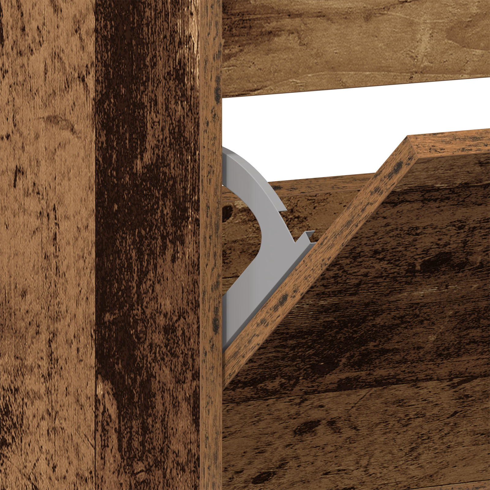 Shoe Cabinet Old wood Engineered wood 80 x 21 x 163.5 cm Durable - Image 9