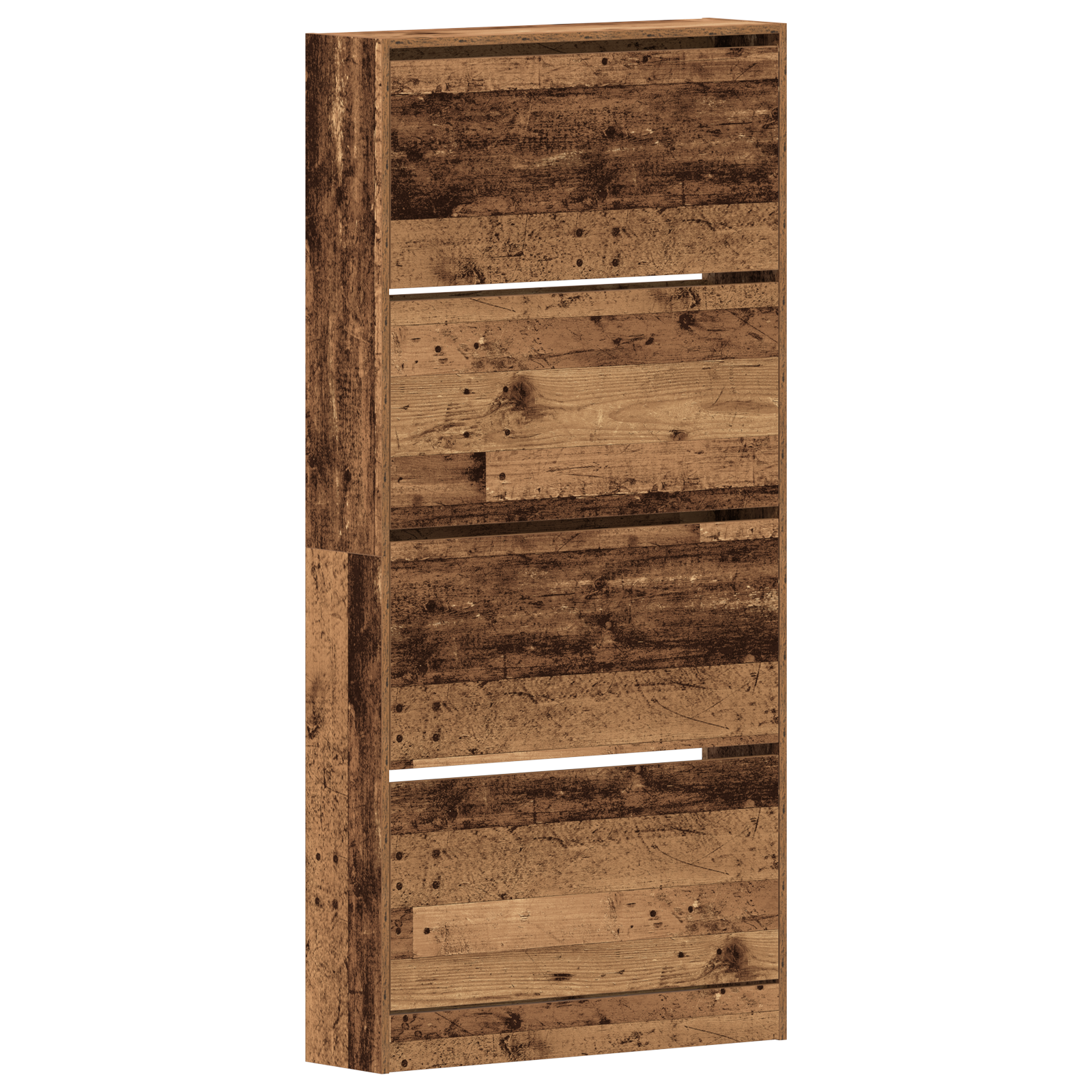 Shoe Cabinet Old wood Engineered wood 80 x 21 x 163.5 cm Durable - Image 2