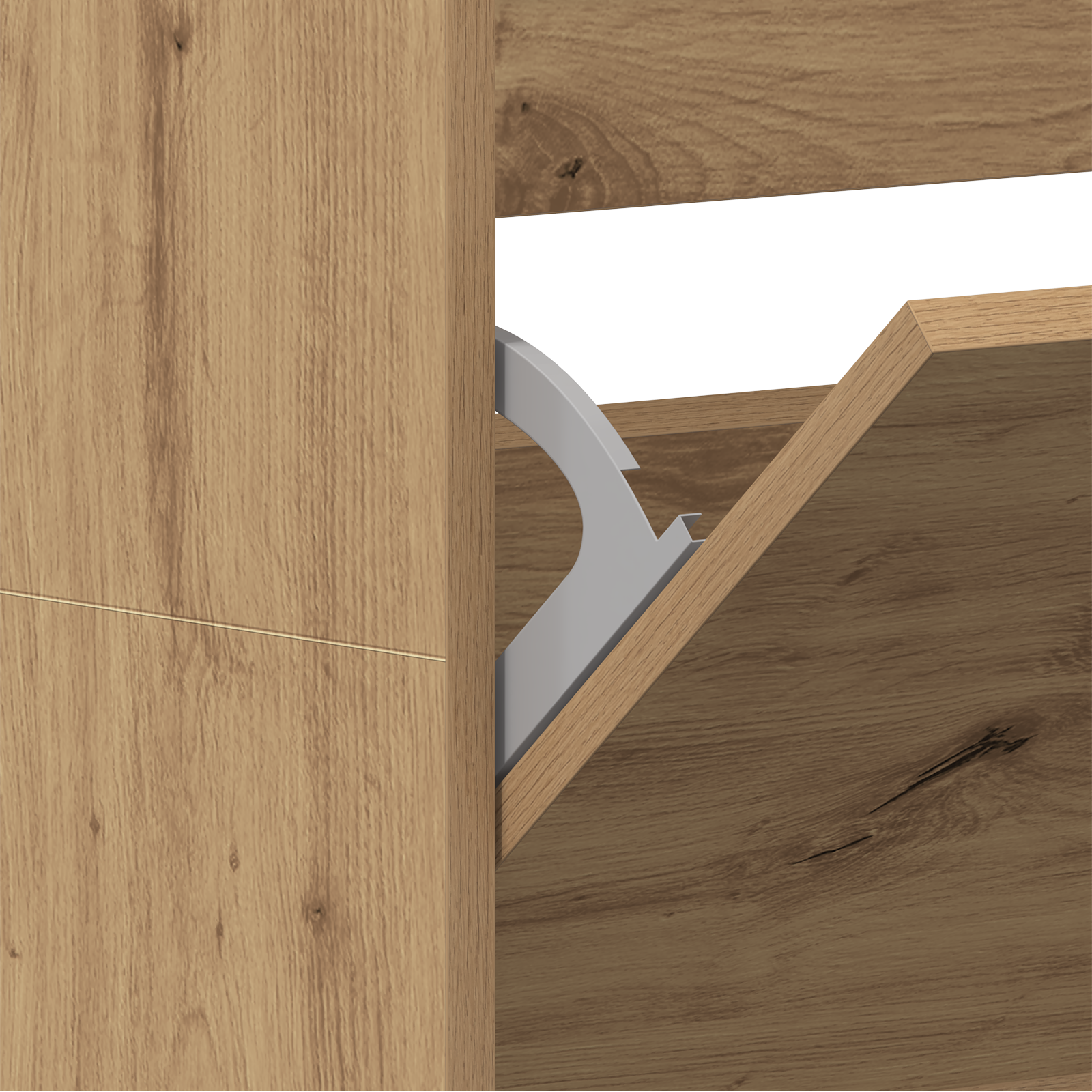 Shoe Cabinet Artisan Oak Engineered Wood 80 x 21 x 163.5 cm - Image 9