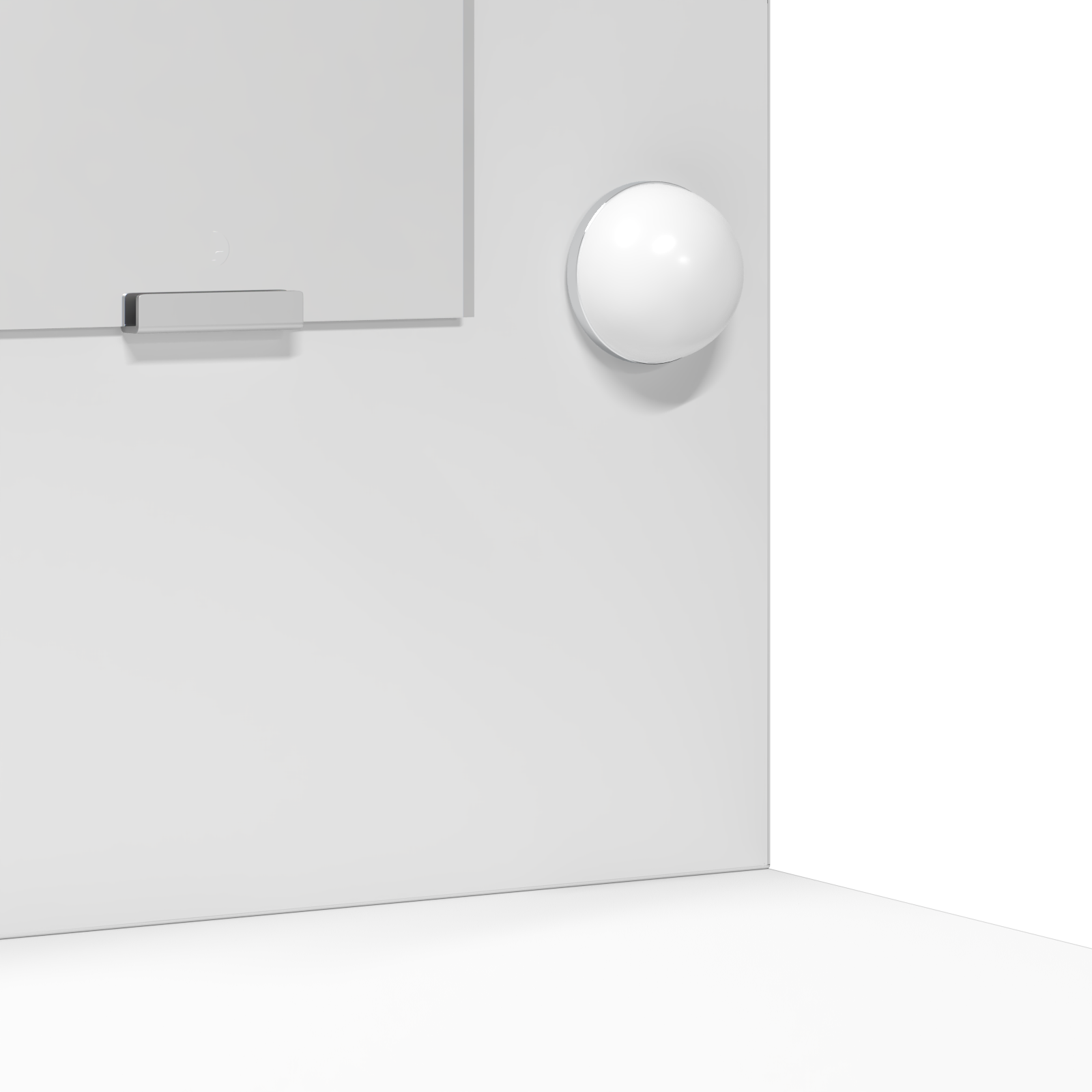 2-Piece Dressing Table Set with LED - White Engineered Wood - Image 8