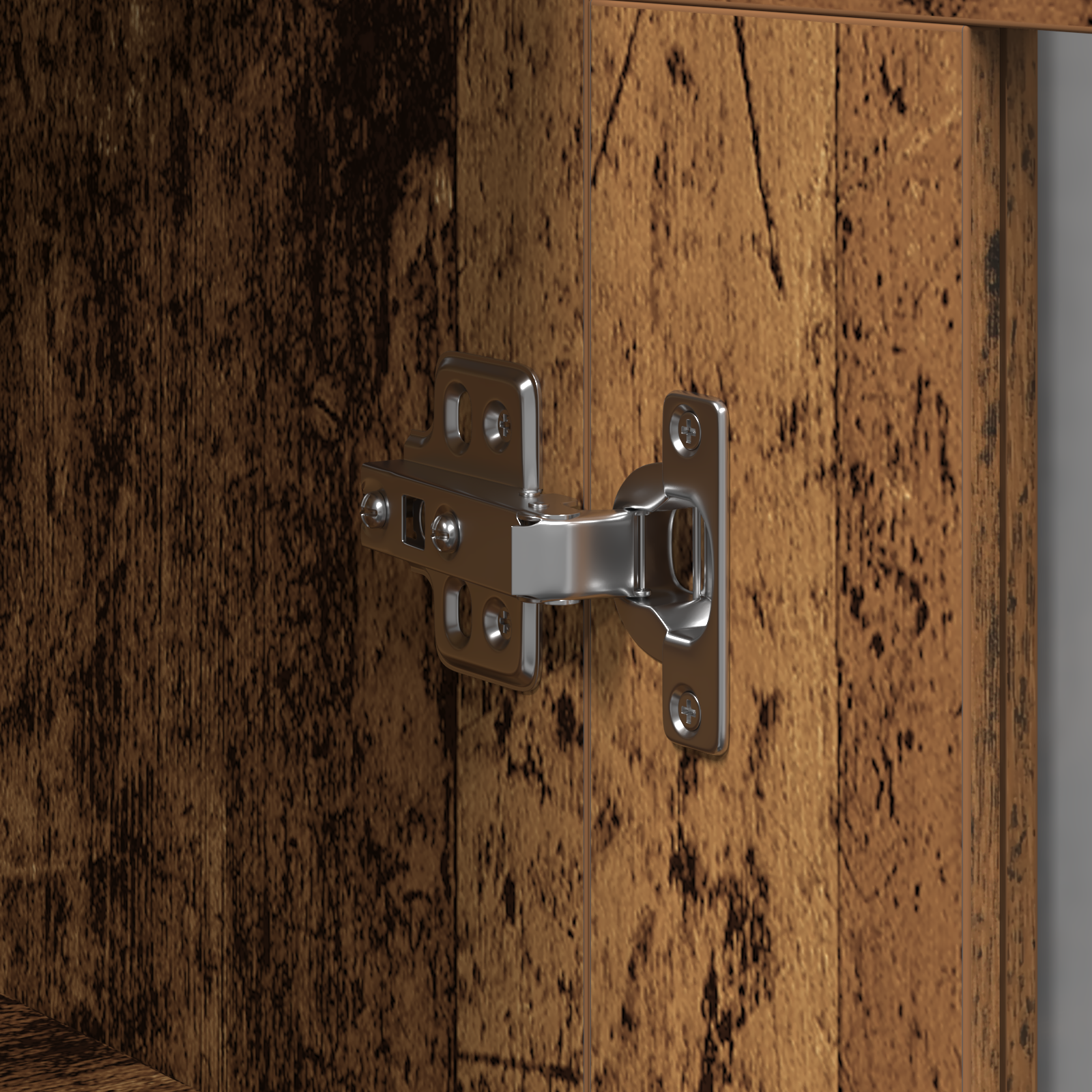 Wall Mounted Cabinets 2 pcs Old Wood 69.5x34x90 cm Engineered Wood - Image 9