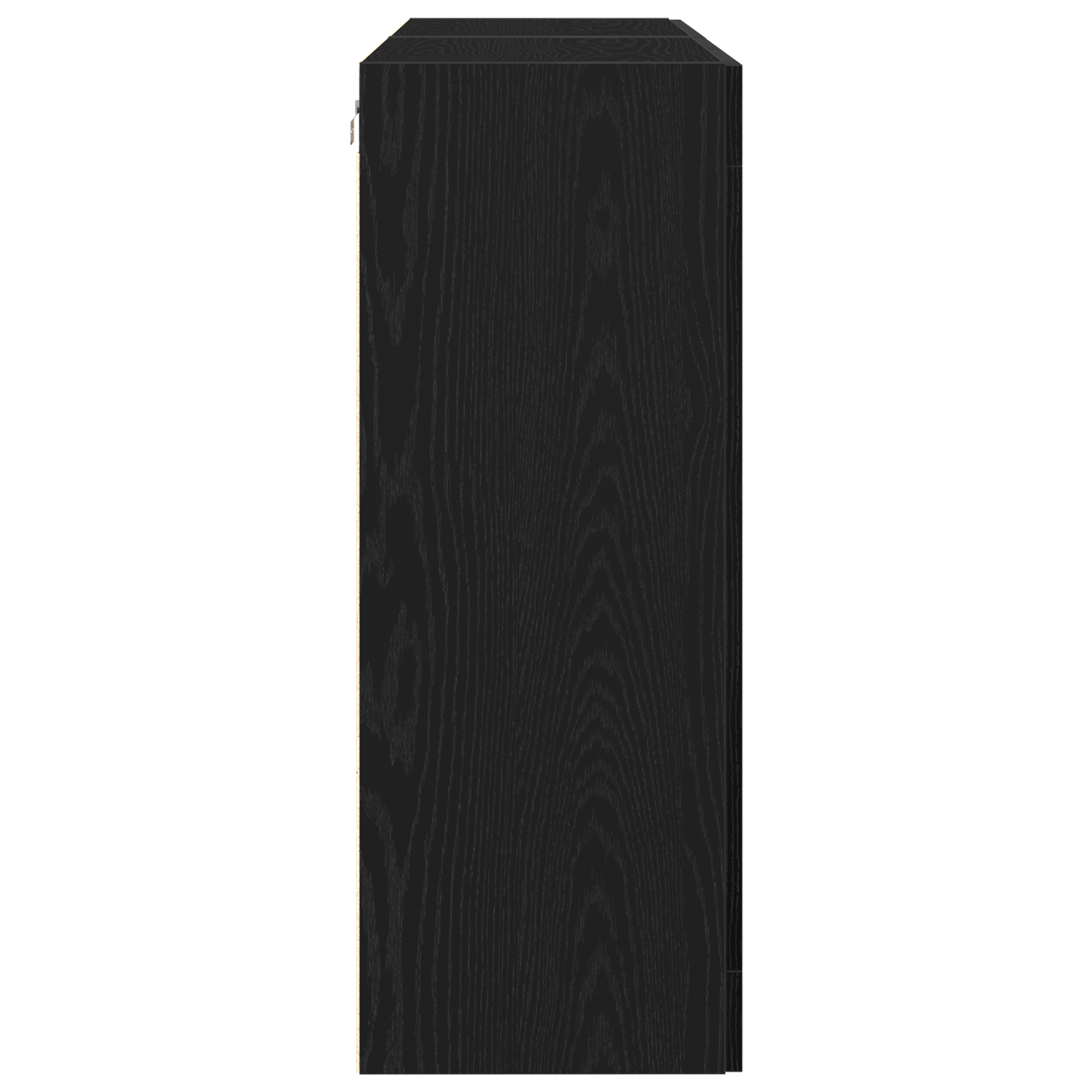 Wall Mounted Cabinets 2 pcs Black Oak 69,5x34x90 cm Engineered Wood - Image 7