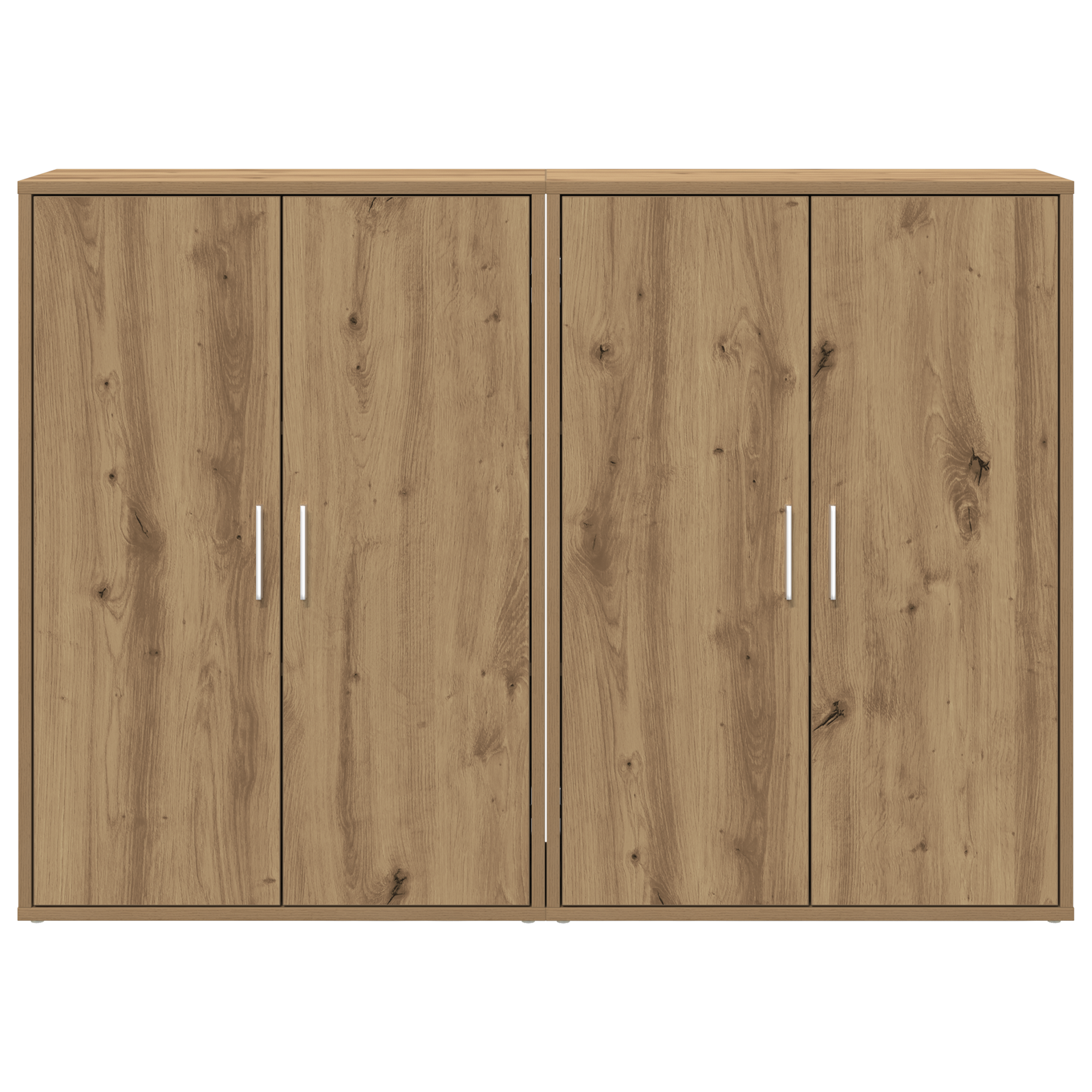 Sideboards 2 pcs Artisan Oak 60x31x84 cm Engineered Wood - Image 6