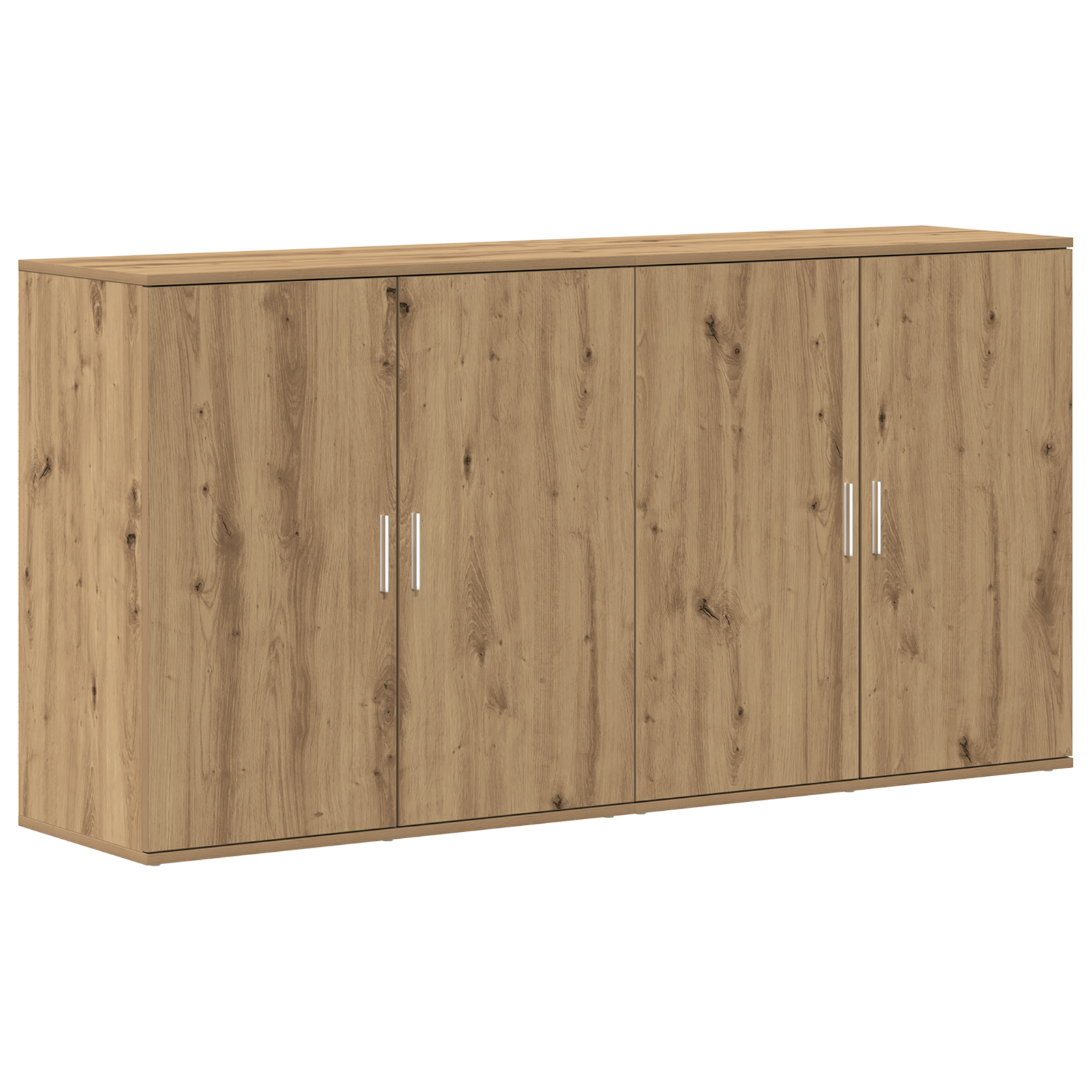 Sideboards 2 pcs Artisan Oak 79x38x80 cm Engineered Wood - Image 2