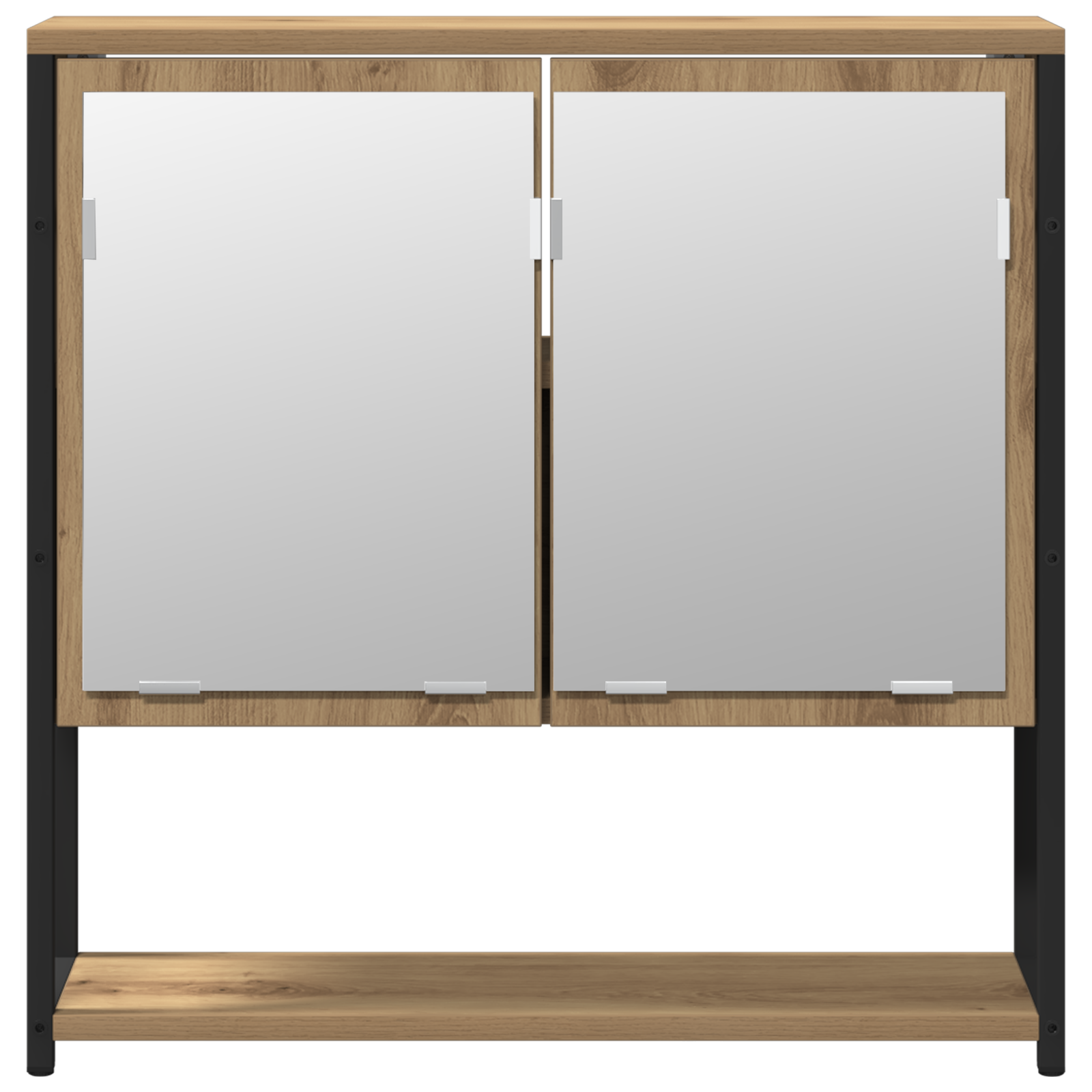 2 Piece Bathroom Furniture Set Artisan Oak Engineered Wood - Image 7