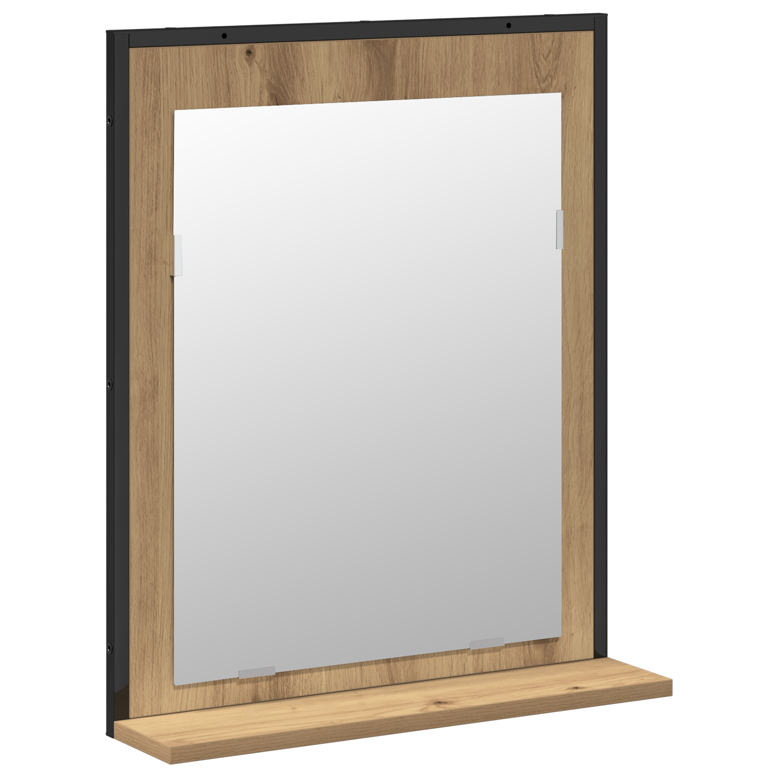 2 dalių vonios baldų komplektas Artisan Oak inžinerinė mediena - Image 5