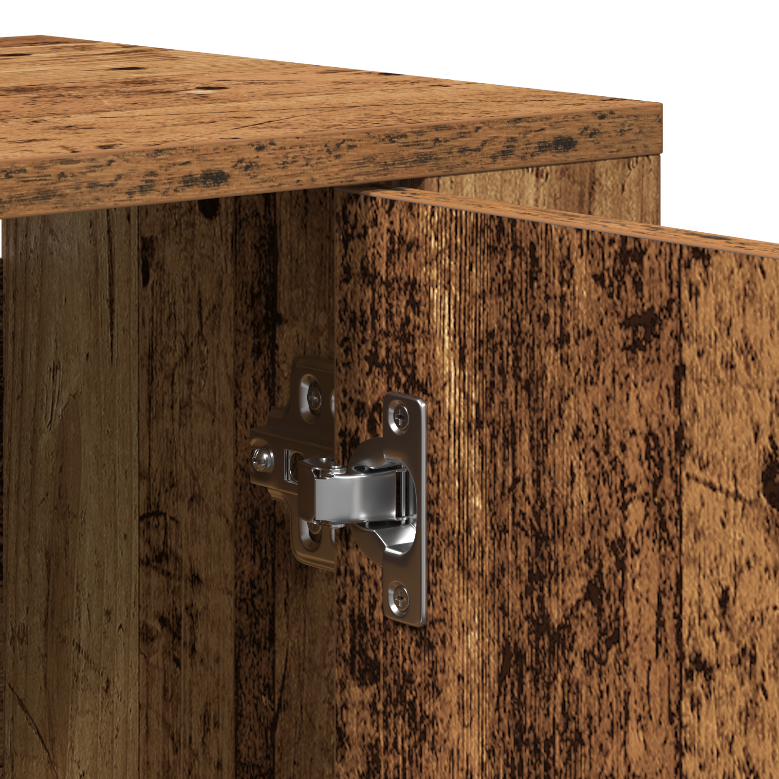 Highboard Old Wood 80x33x150 cm Engineered Wood - Image 11