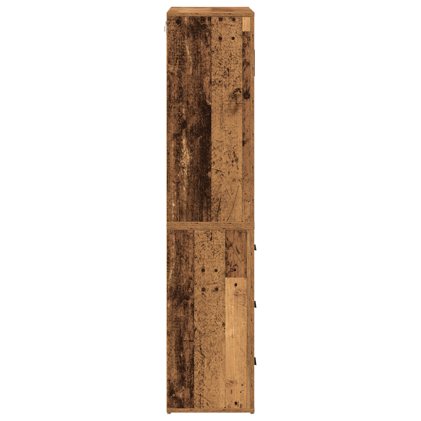 Highboard Old Wood 80x33x150 cm Engineered Wood - Image 7