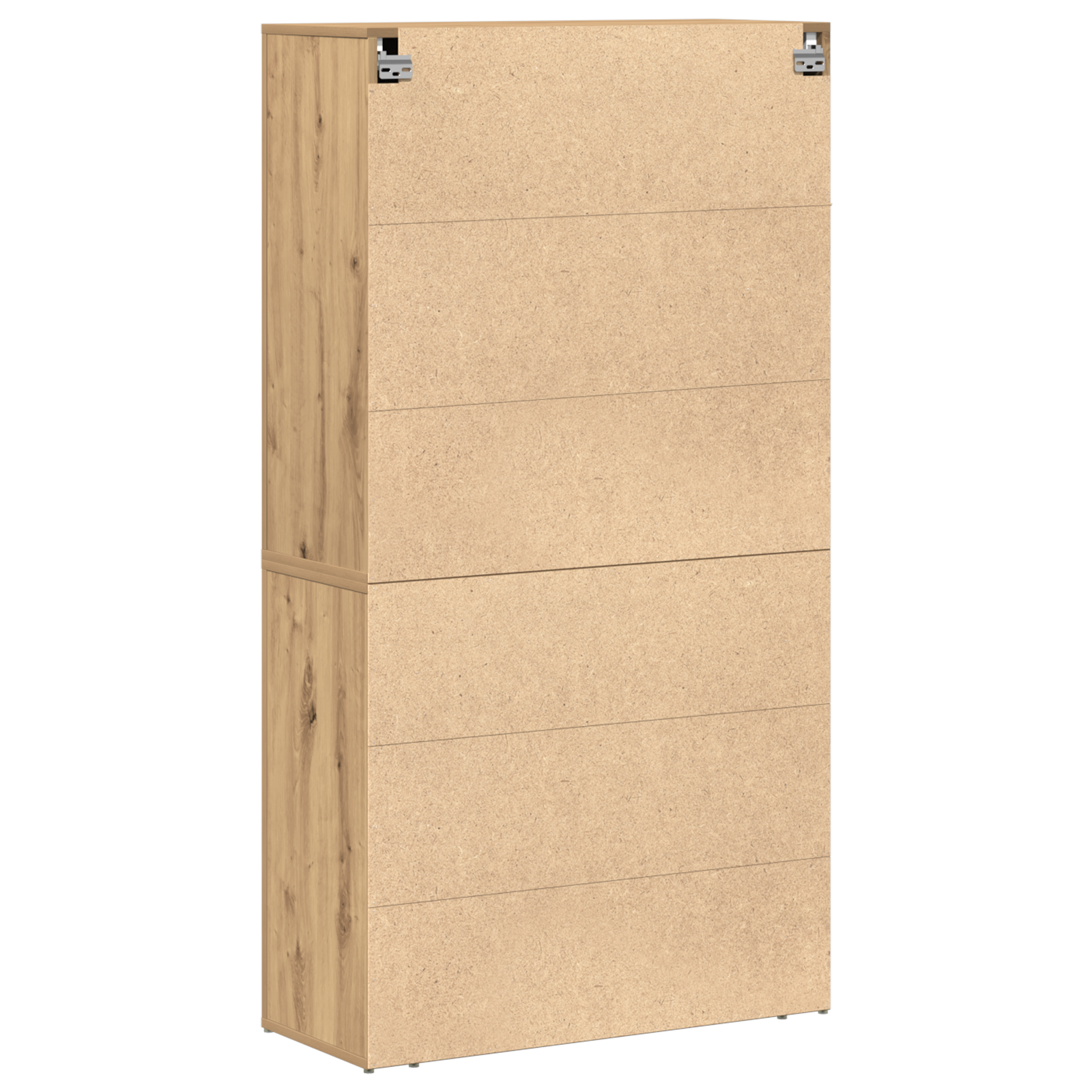 Aukšta meistro ąžuolo spinta 80x33x150 cm Perdirbta mediena - Image 8