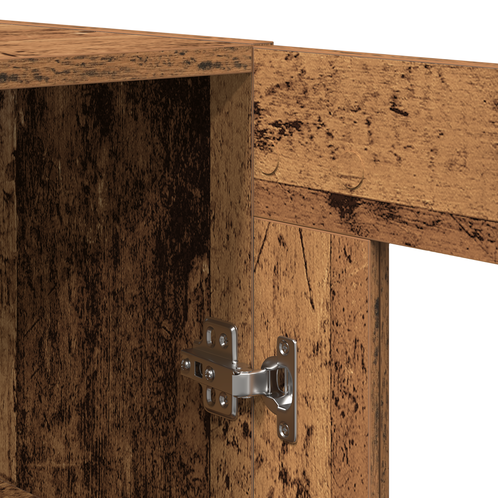 Highboard Old Wood 69.5x34x180 cm Engineered Wood - Image 11