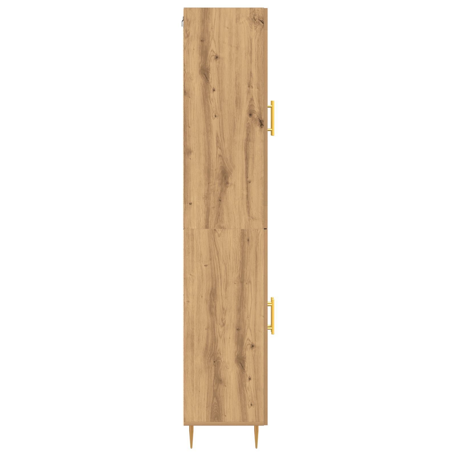 Aukšta spinta Amatų ąžuolas 69.5x34x180 cm Inžinerinė mediena - Image 7