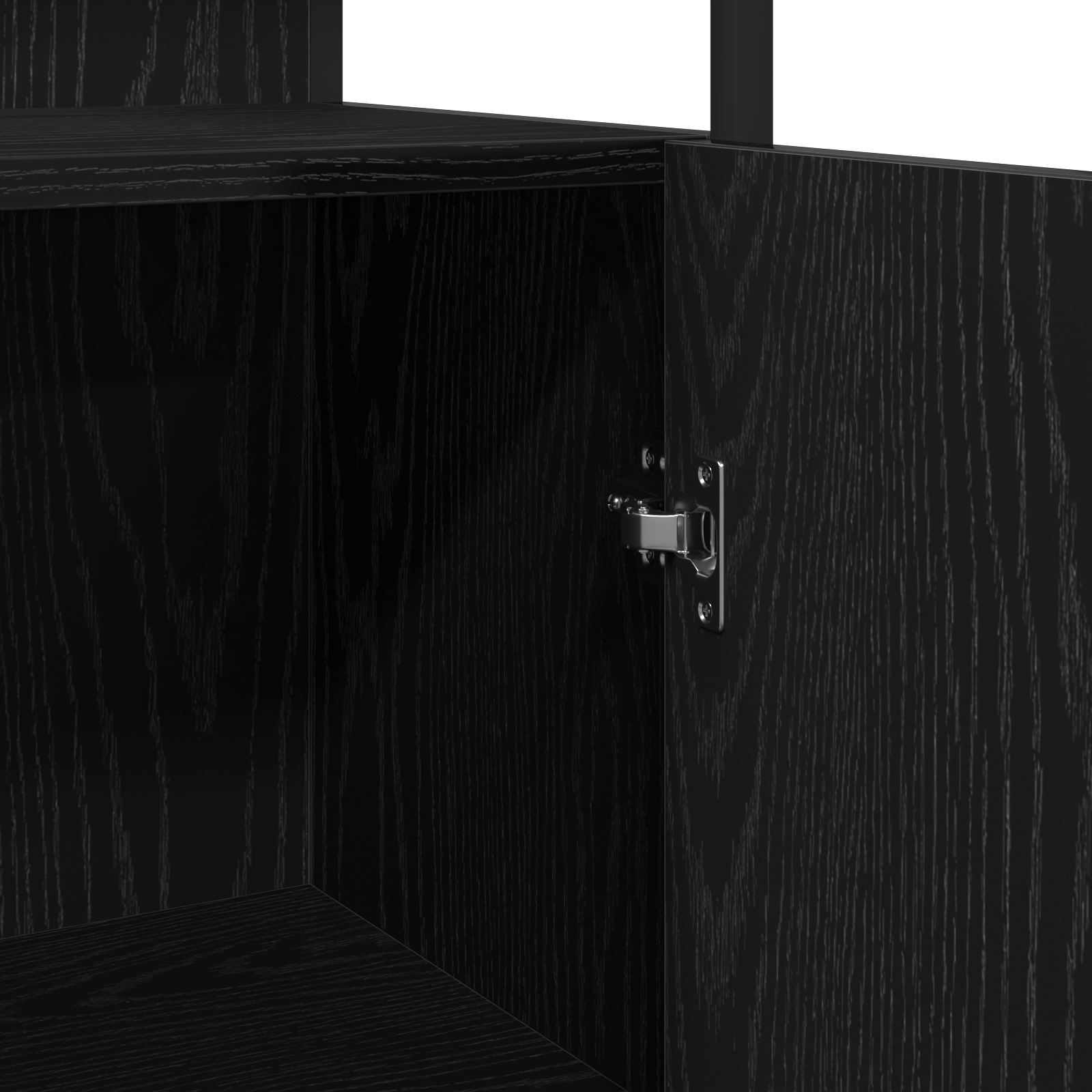 Bathroom Sink Cabinet Black Oak 60x30x60 cm Engineered Wood - Image 9