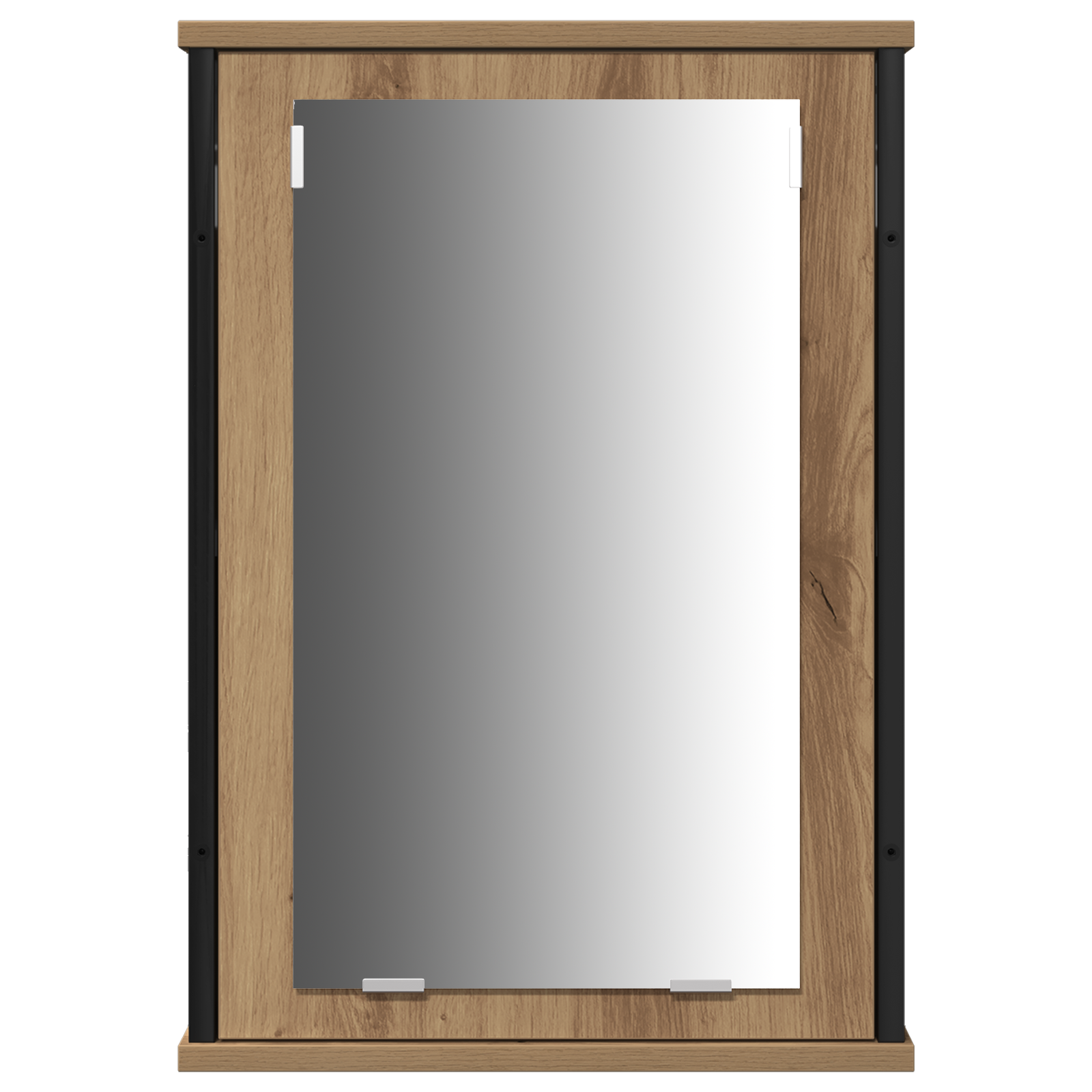 3-Piece Dressing Table Set in Brown Oak Engineered Wood - Image 8