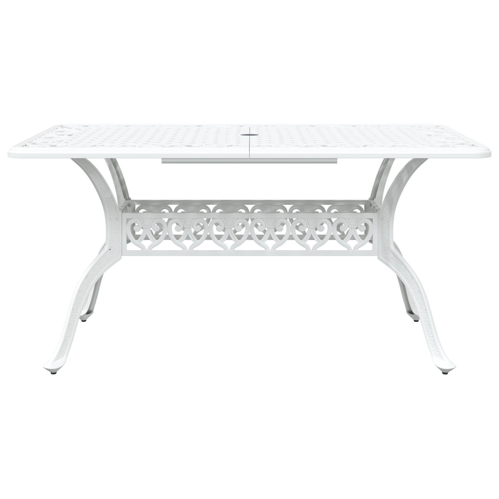 Комплект от 3 Бял Отлят алуминий 150x90x72 см Издръжлив - Image 8