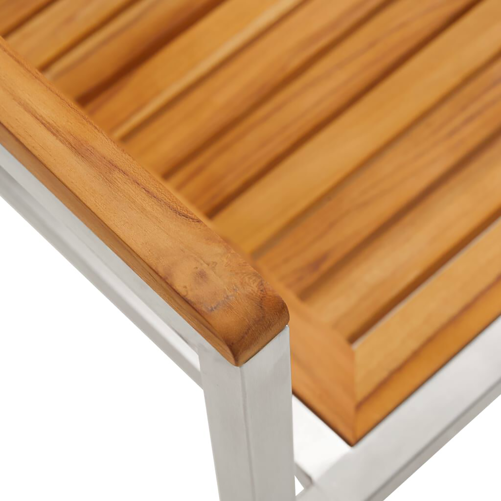 3 Piece Garden Dining Set Solid Wood Acacia - Image 11