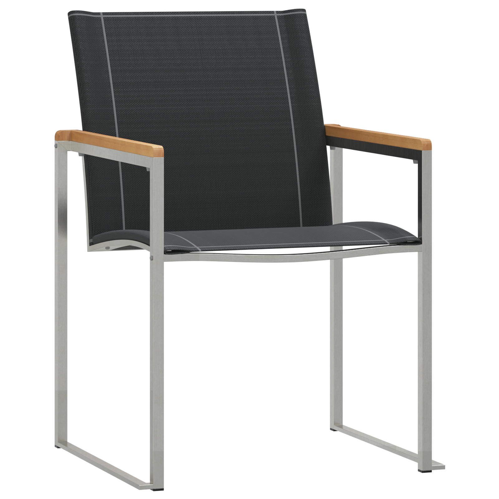 5 Piece Garden Dining Set Solid Wood Acacia - Image 6