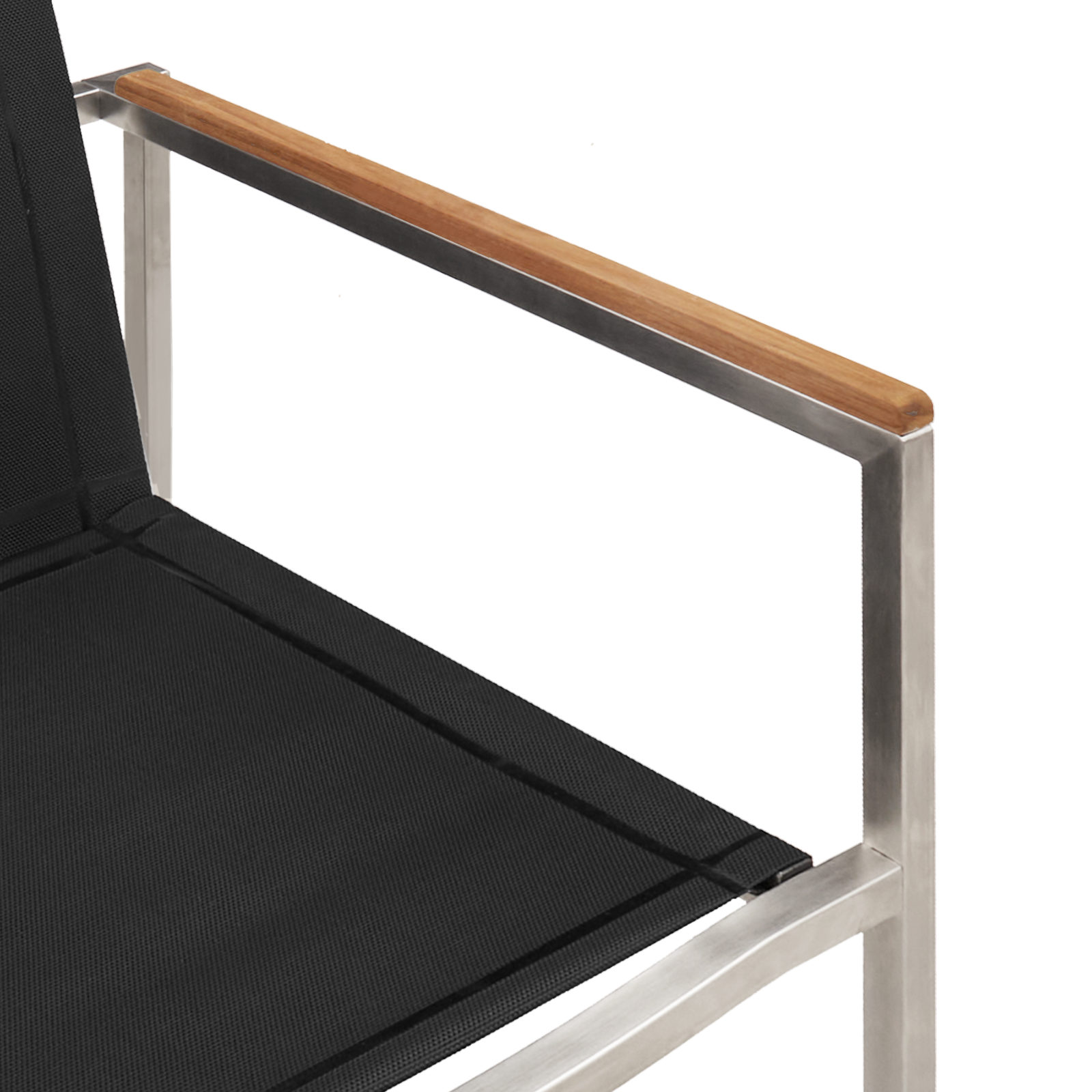 5 части комплект за обед в градината от масивна тикова дървесина, vidaXL Външна маса за обед 150x90x75 см от масивна тикова дървесина - Image 11