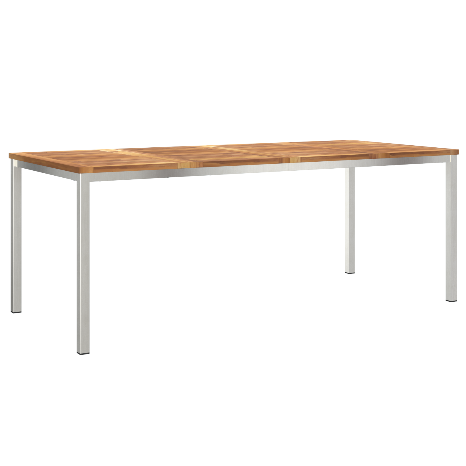 9 dalių Sodo valgomojo komplektas Iš tvirto tikmedžio - Image 5