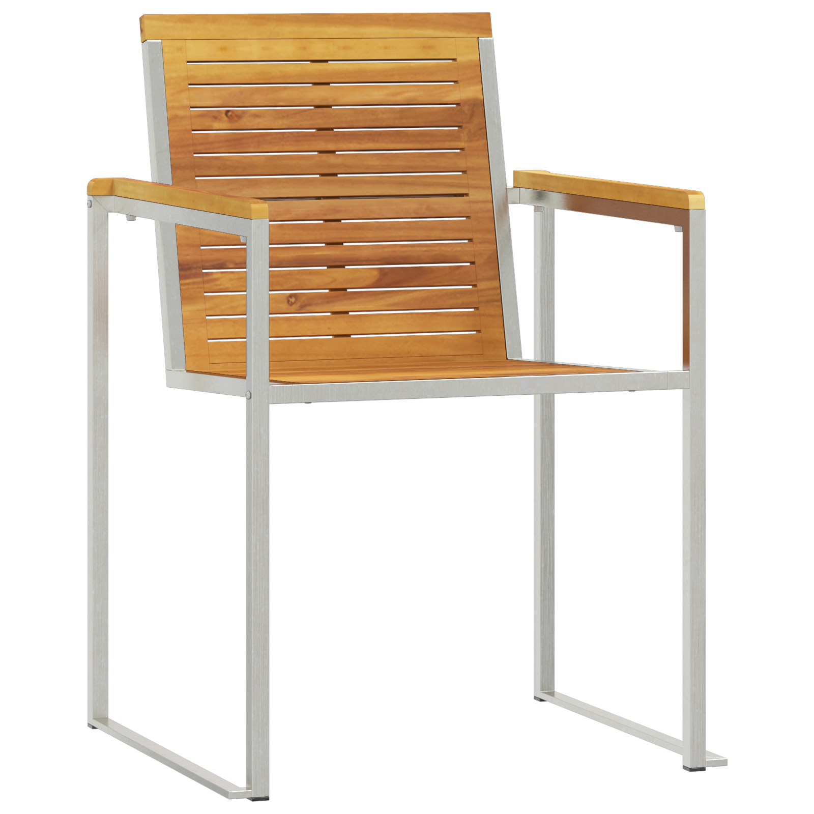 Sun Lounger with Garden Chairs 3 pcs Solid Wood Teak - Image 6