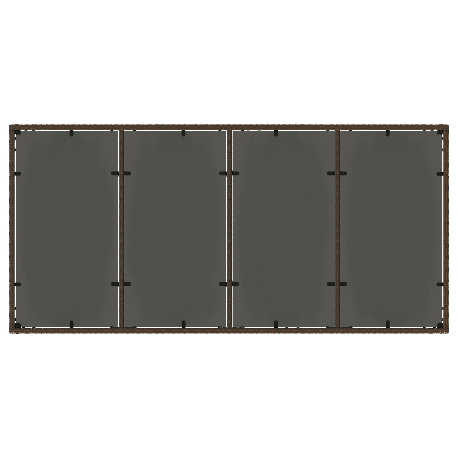 9 частен комплект за градинско хранене кафяв полирален - Image 8