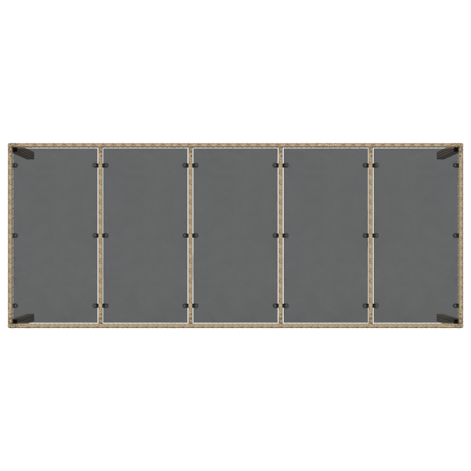 Комплект от 5 Бежово и черно - Image 8