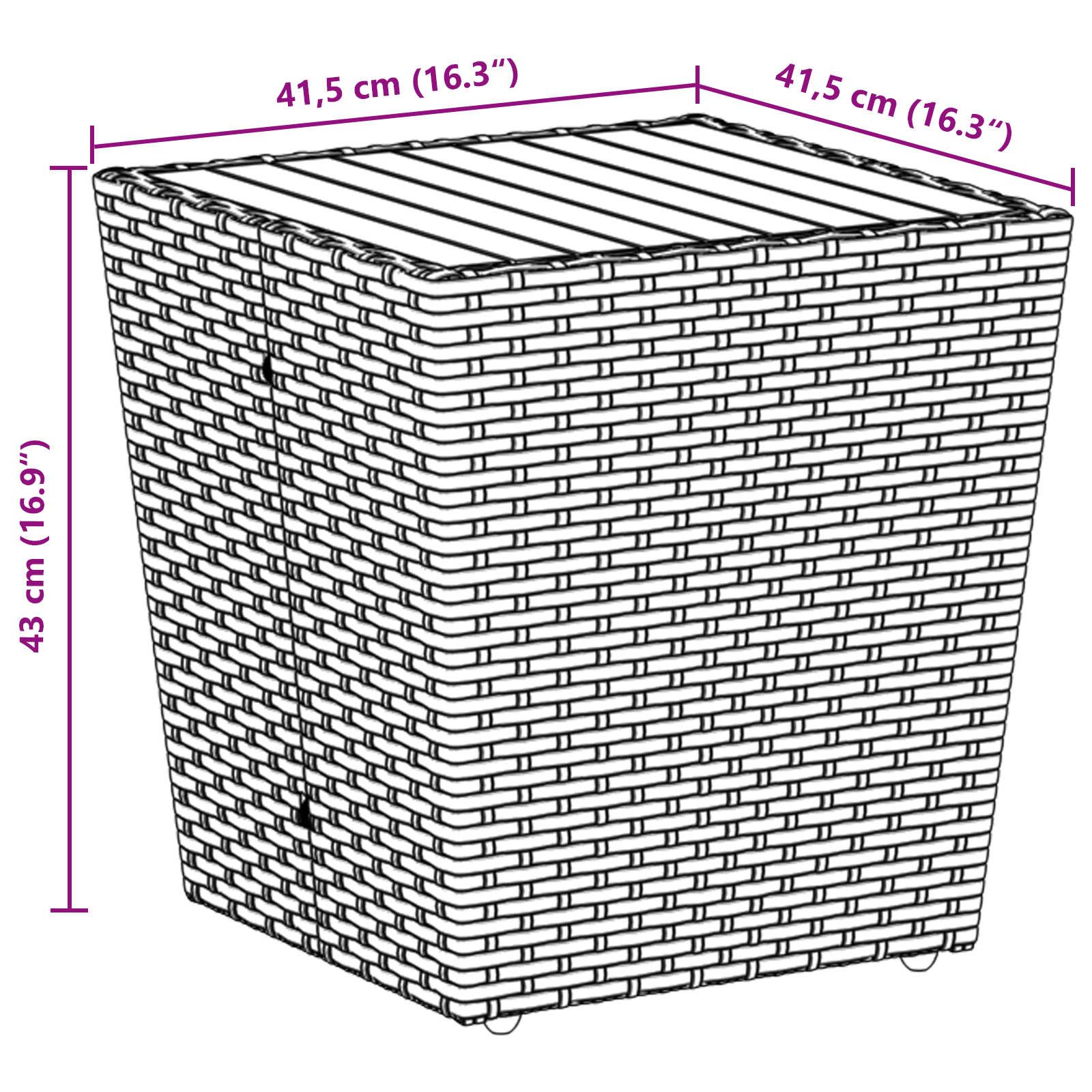 3 Piece Garden Bistro Set with Cushions Grey Poly Rattan - Image 11