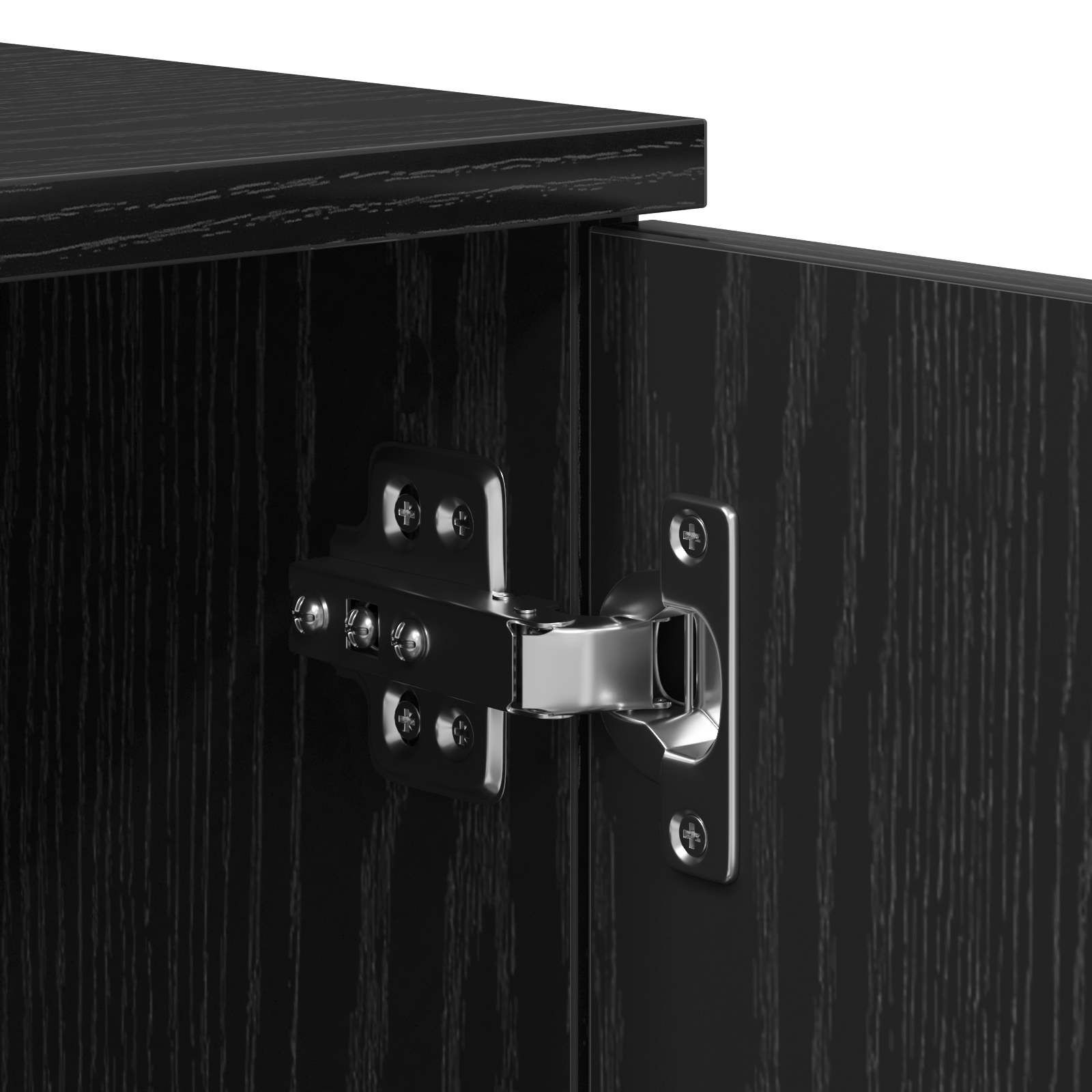 Storage Bed Frame Black Oak 100x200 cm - Image 11